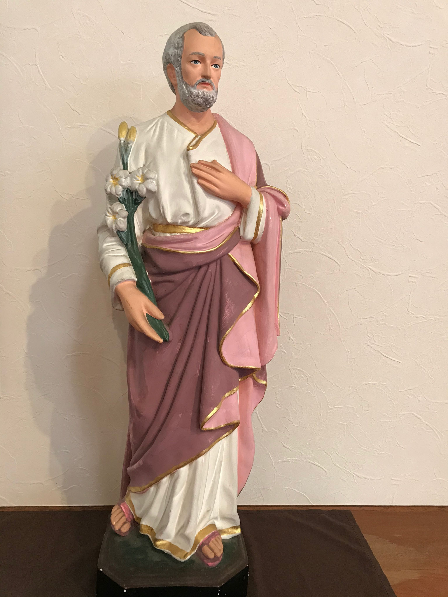 聖堂内　聖ヨセフ像