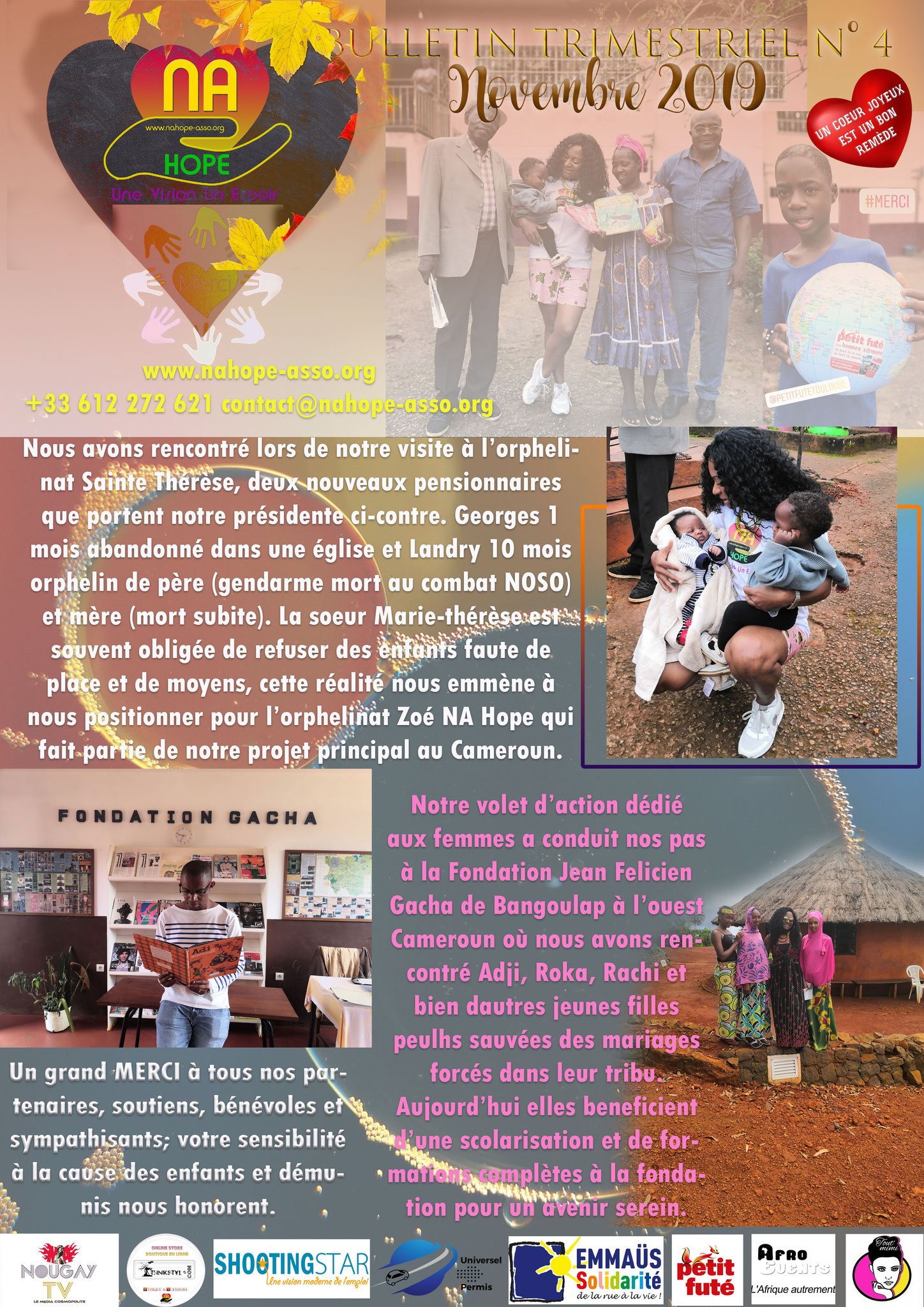 Bulletin trimestriel Verso