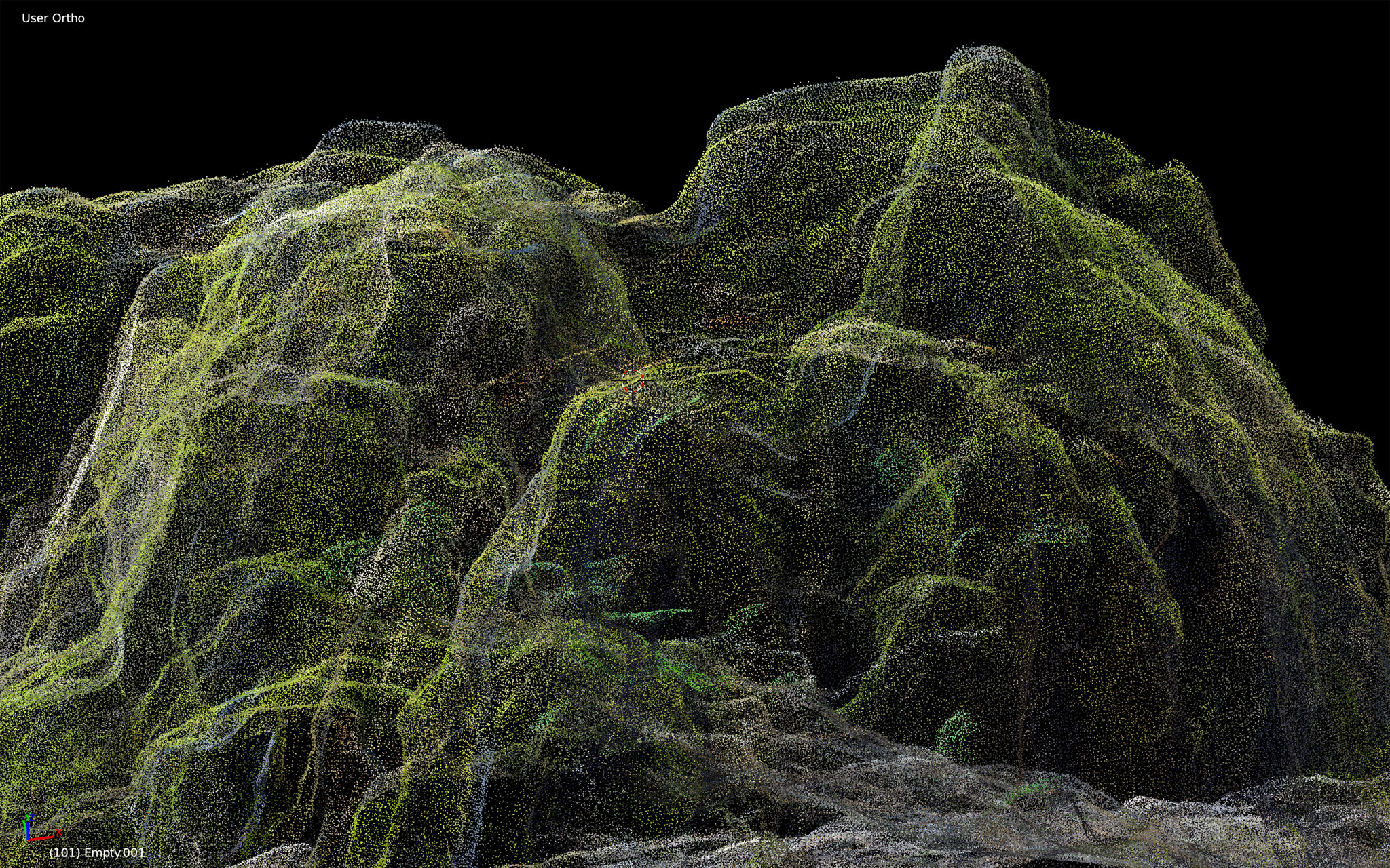 Paul Duncombe, Microcosmes, capture d'écran, 2017.