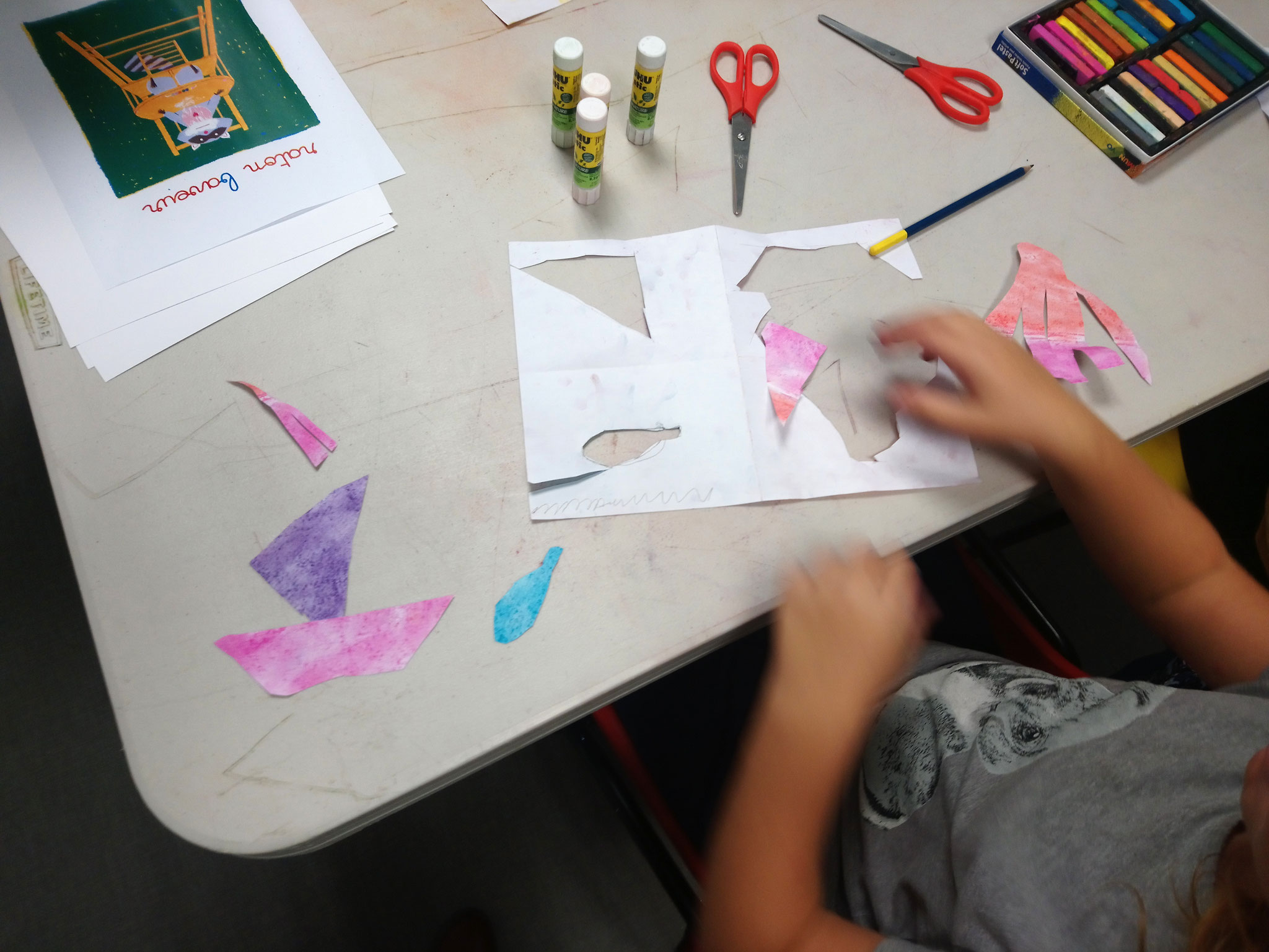 Classe de CE2 de l'école élémentaire publique du Pays Pourpré, Montfort-sur-Meu