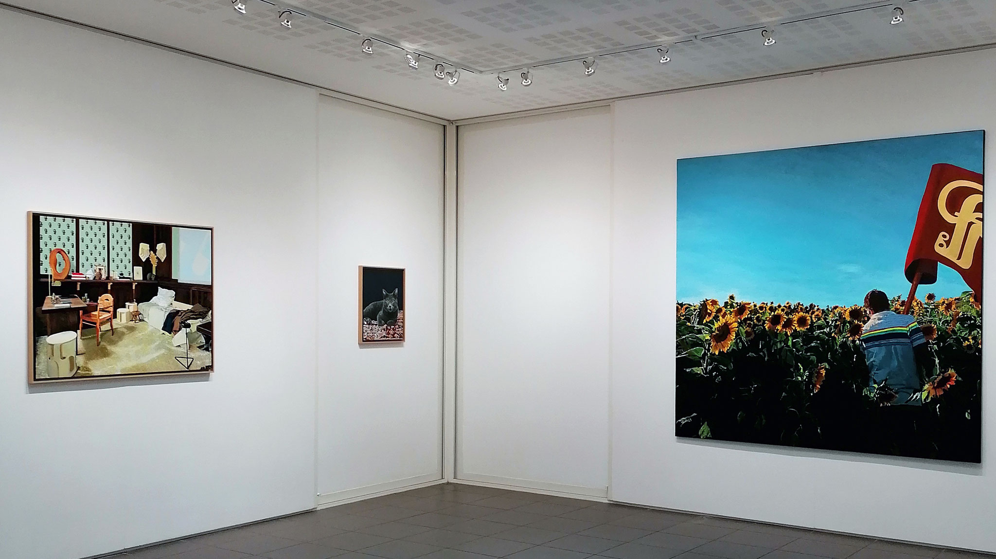 Vue de l'exposition Fabien Gilles, AVE