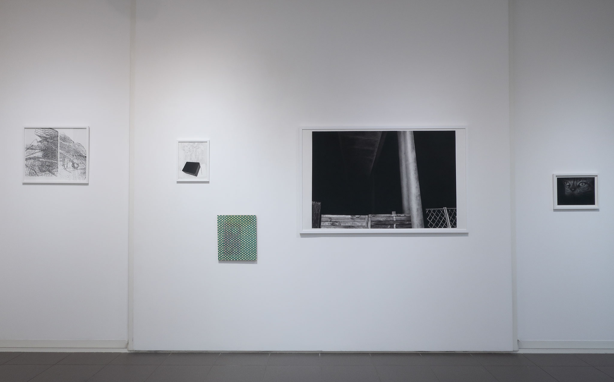  Vue d’exposition, Plasmes, L’aparté, Iffendic, 2018