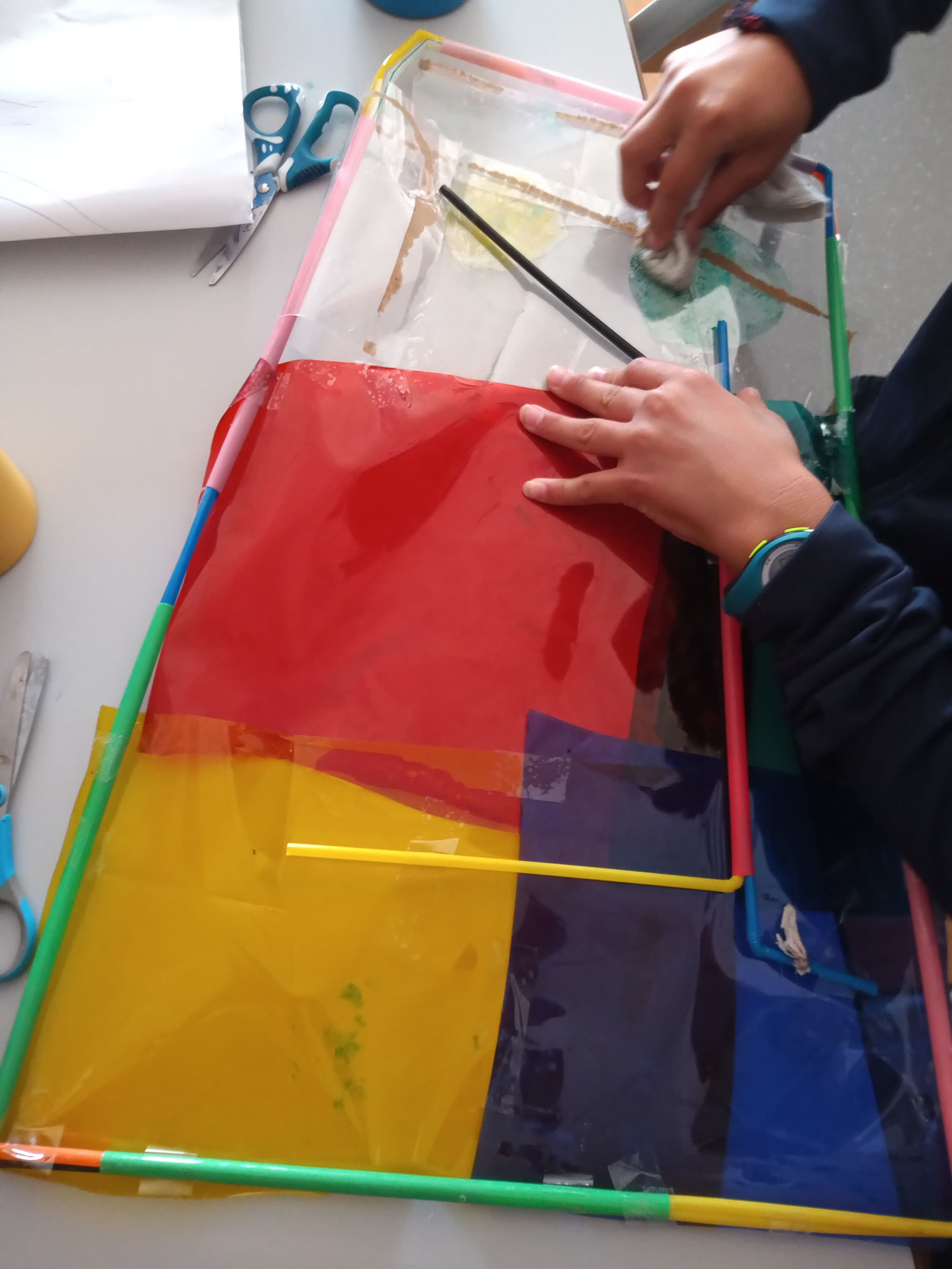 Forma et color - Ecole élémentaire publique Le Chat Perché de Talensac - Interventions de Sarah Lück