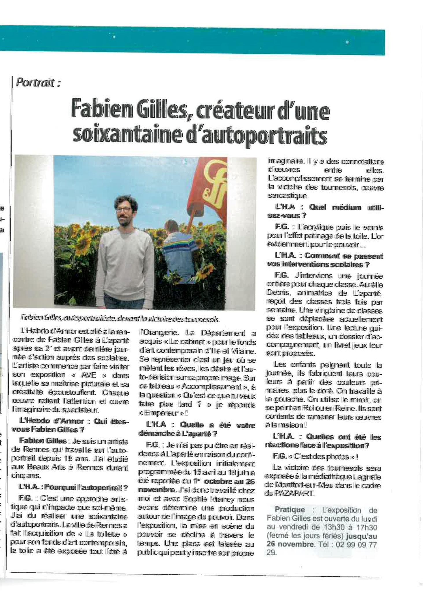 Annonce L'hebdo d'armor