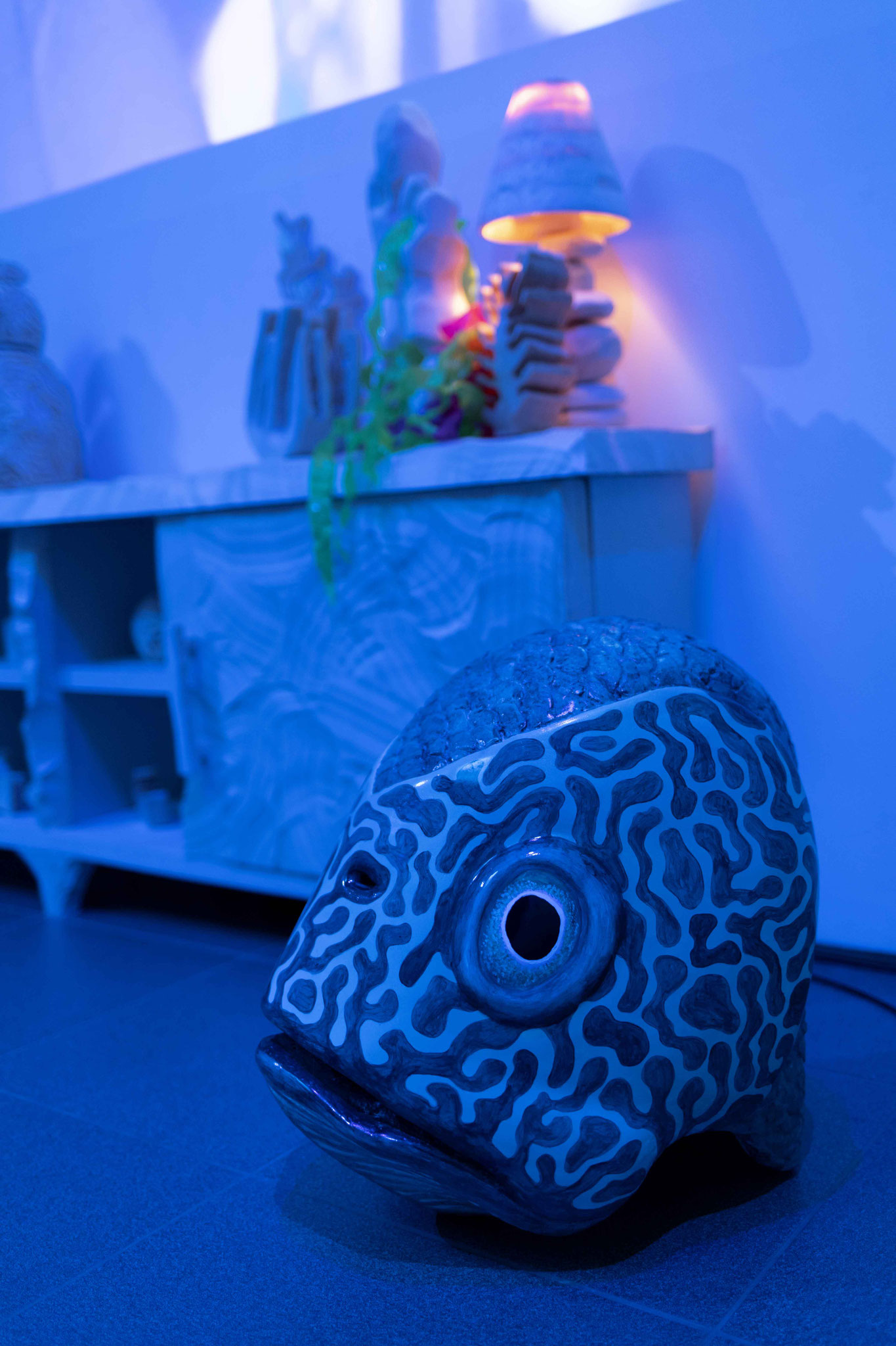 Vue de l'exposition Manon Riet et Thomas Portier, La dernière saison