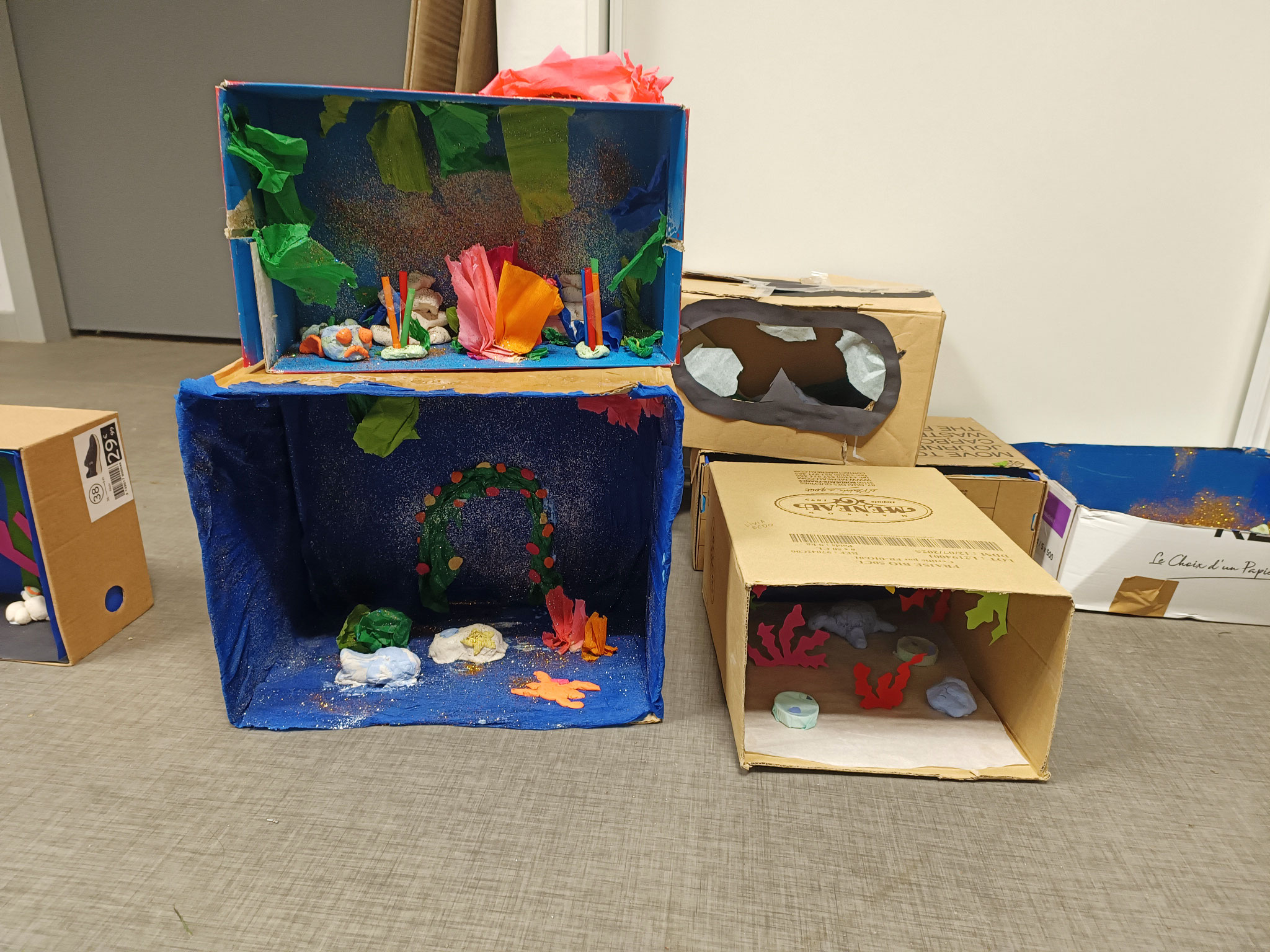 Visite-atelier de la 4ème du collège Louis Guilloux