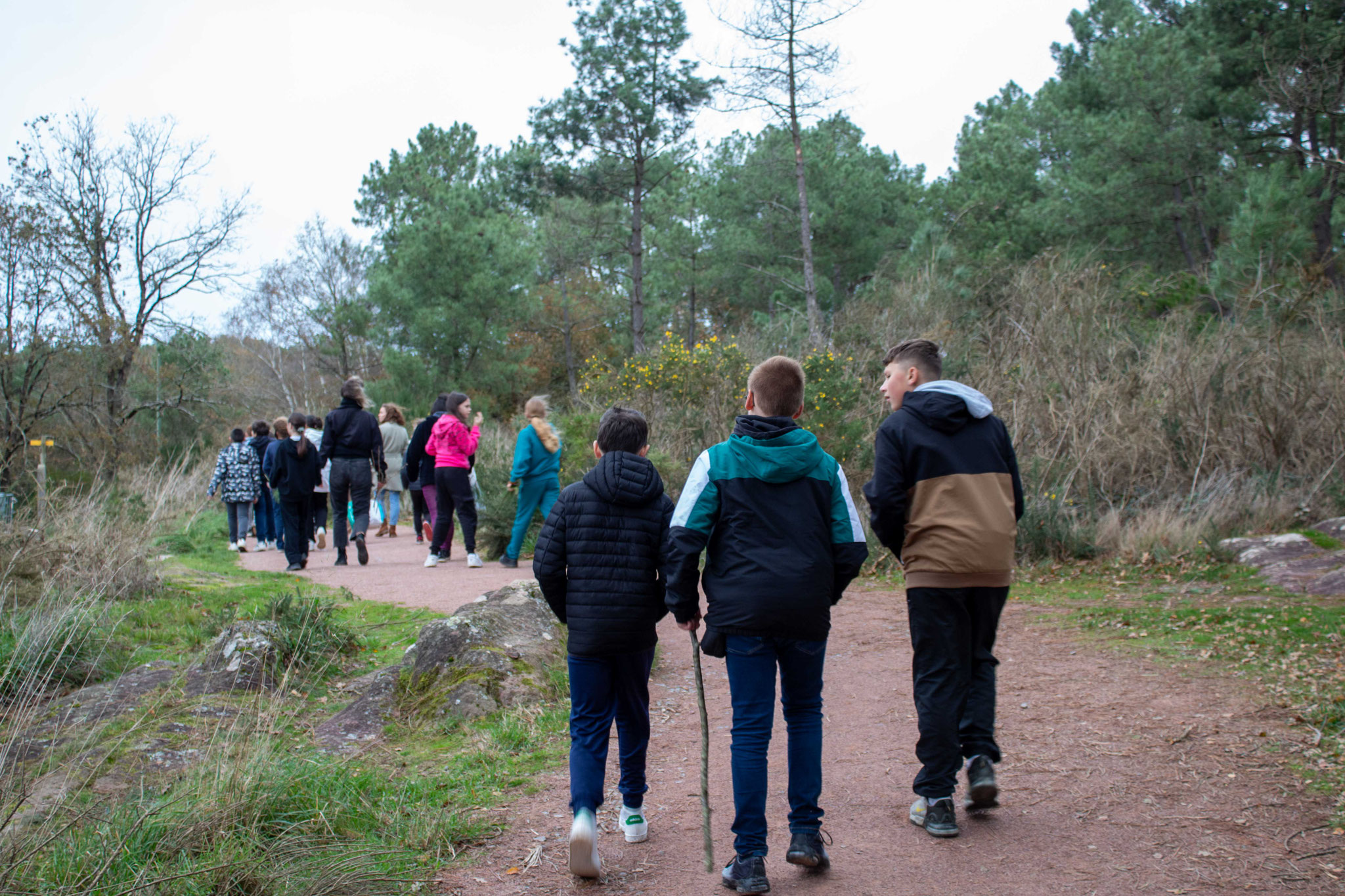 Rencontre avec l'artiste et des classes du CM1 à la 6ème