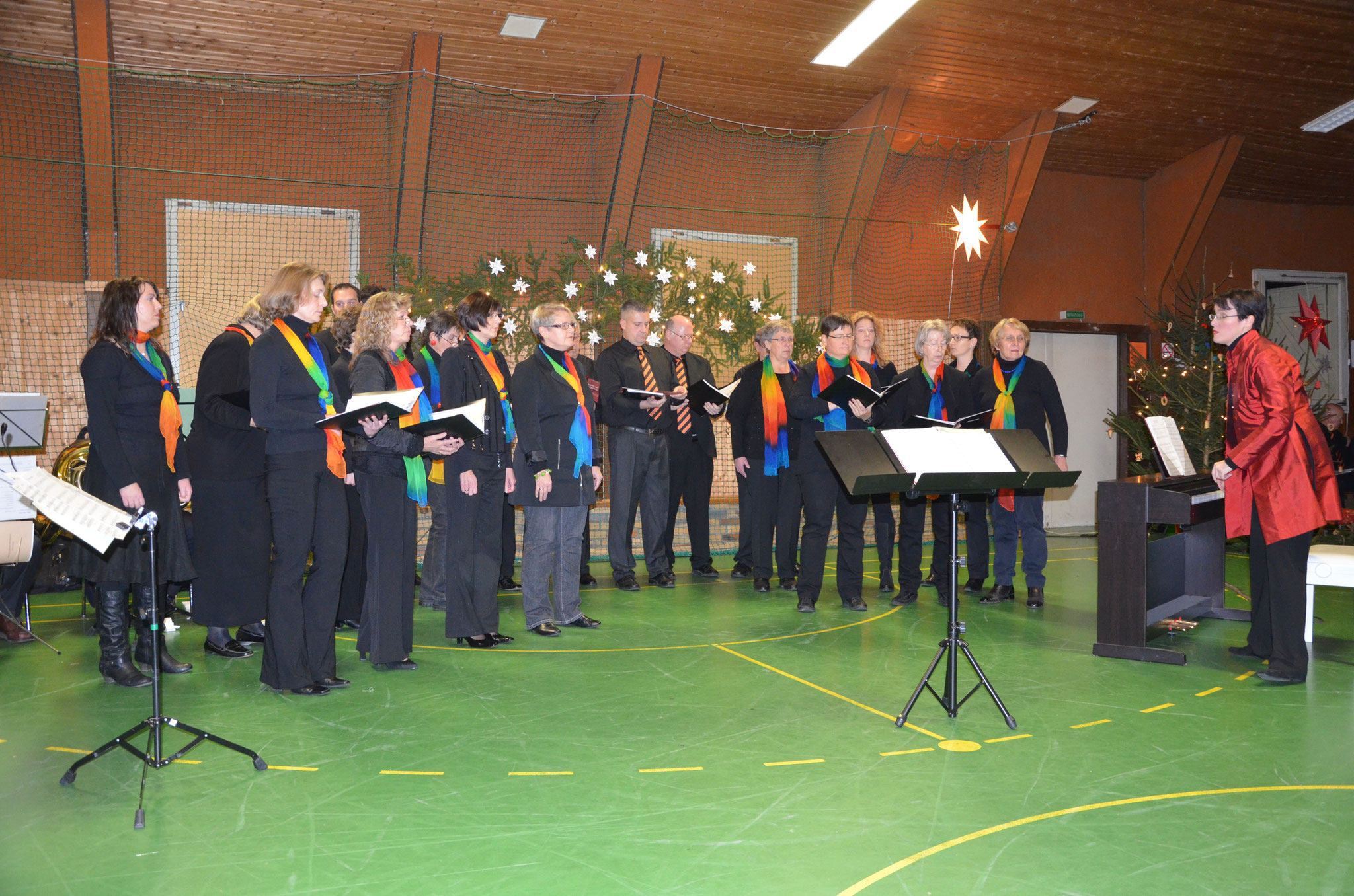 Adventskonzert 2012 in der Sporthalle Nordshausen