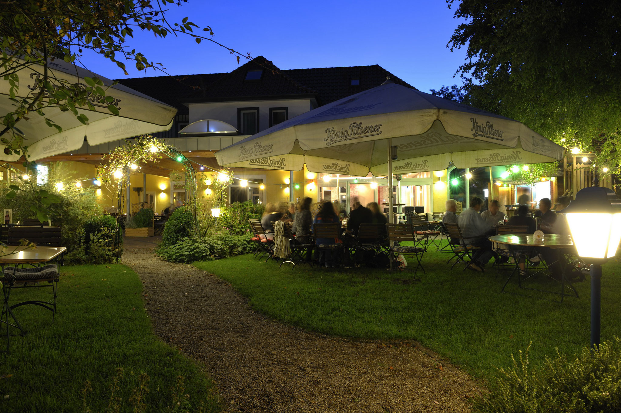 Restaurant im Hotel Heideblüte Hotel Restaurant Biergarten nähe Celle