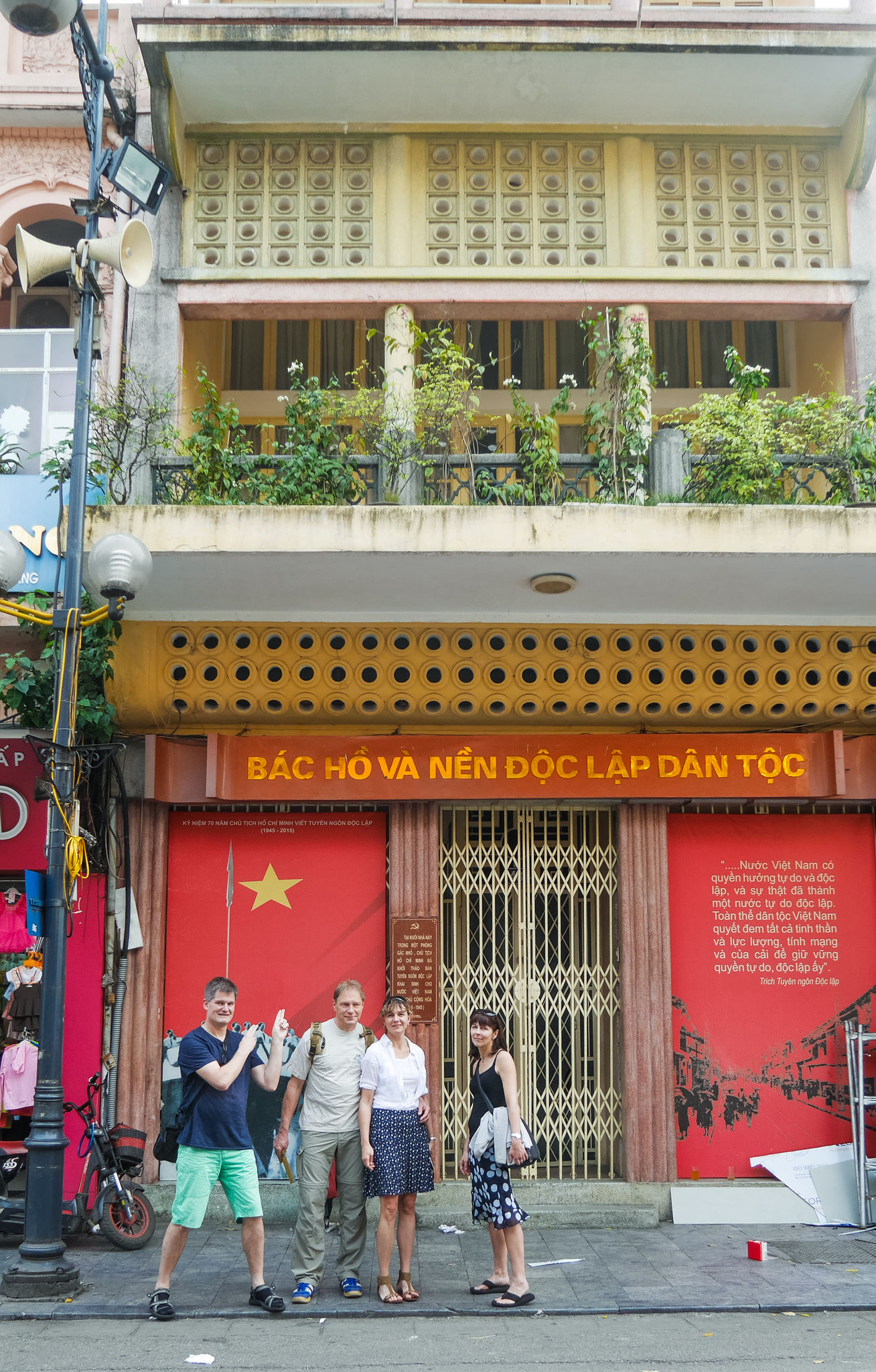 Hanoi - Haus von Ho-Chi-Minh