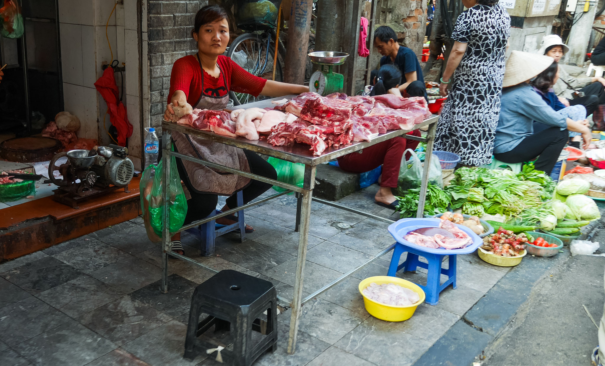 Hanoi - Dong-Xuan- Markt