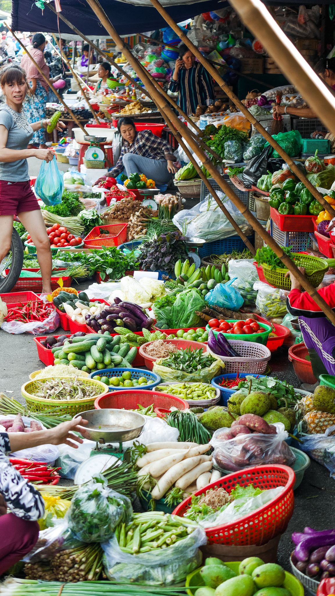 Hue - Dong Ba Markt