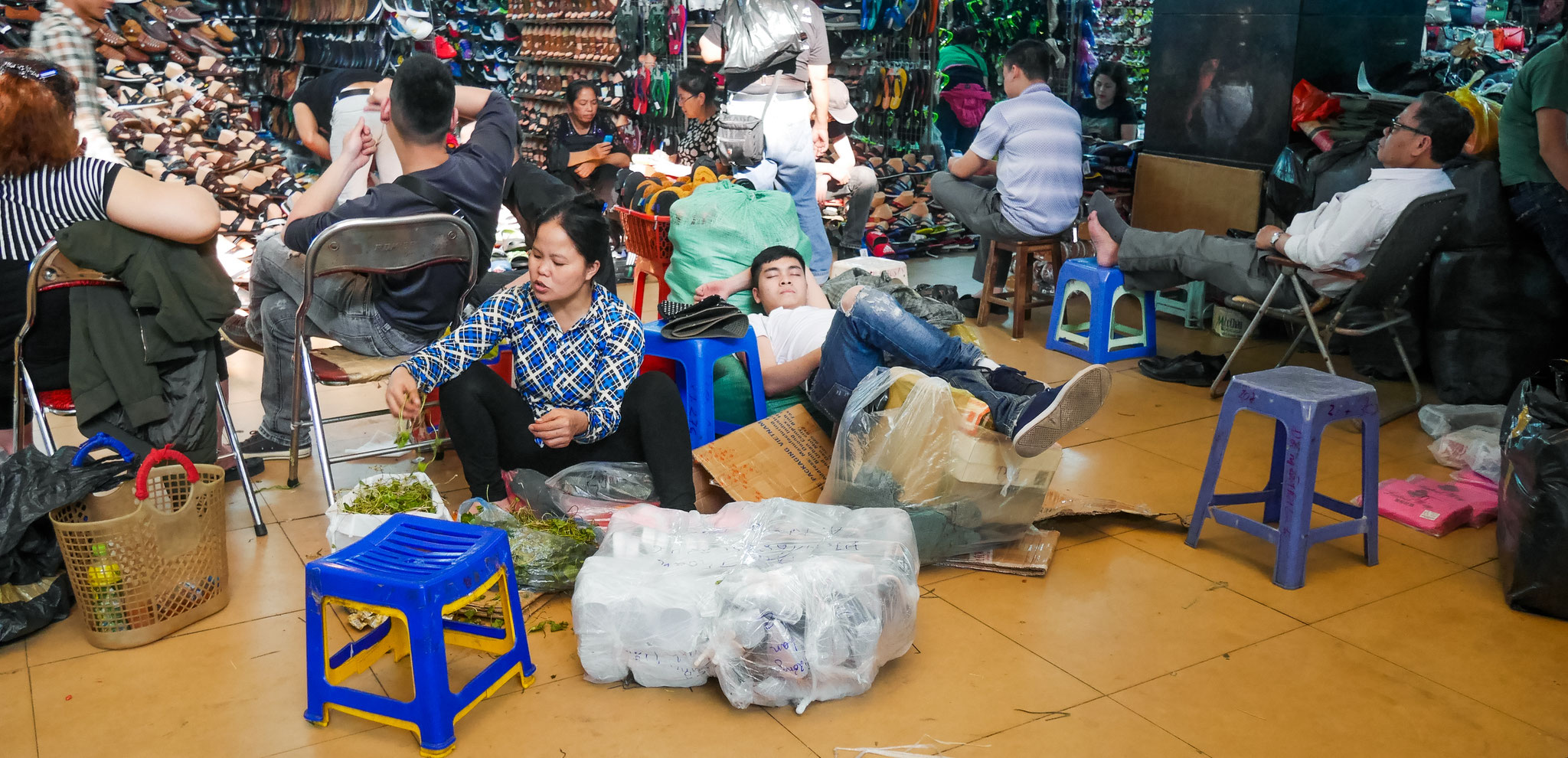 Hanoi - Dong-Xuan- Markt