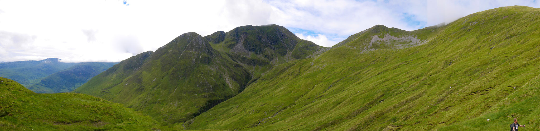 Aufstieg zum Stob Coire a'Chaim (981m) 