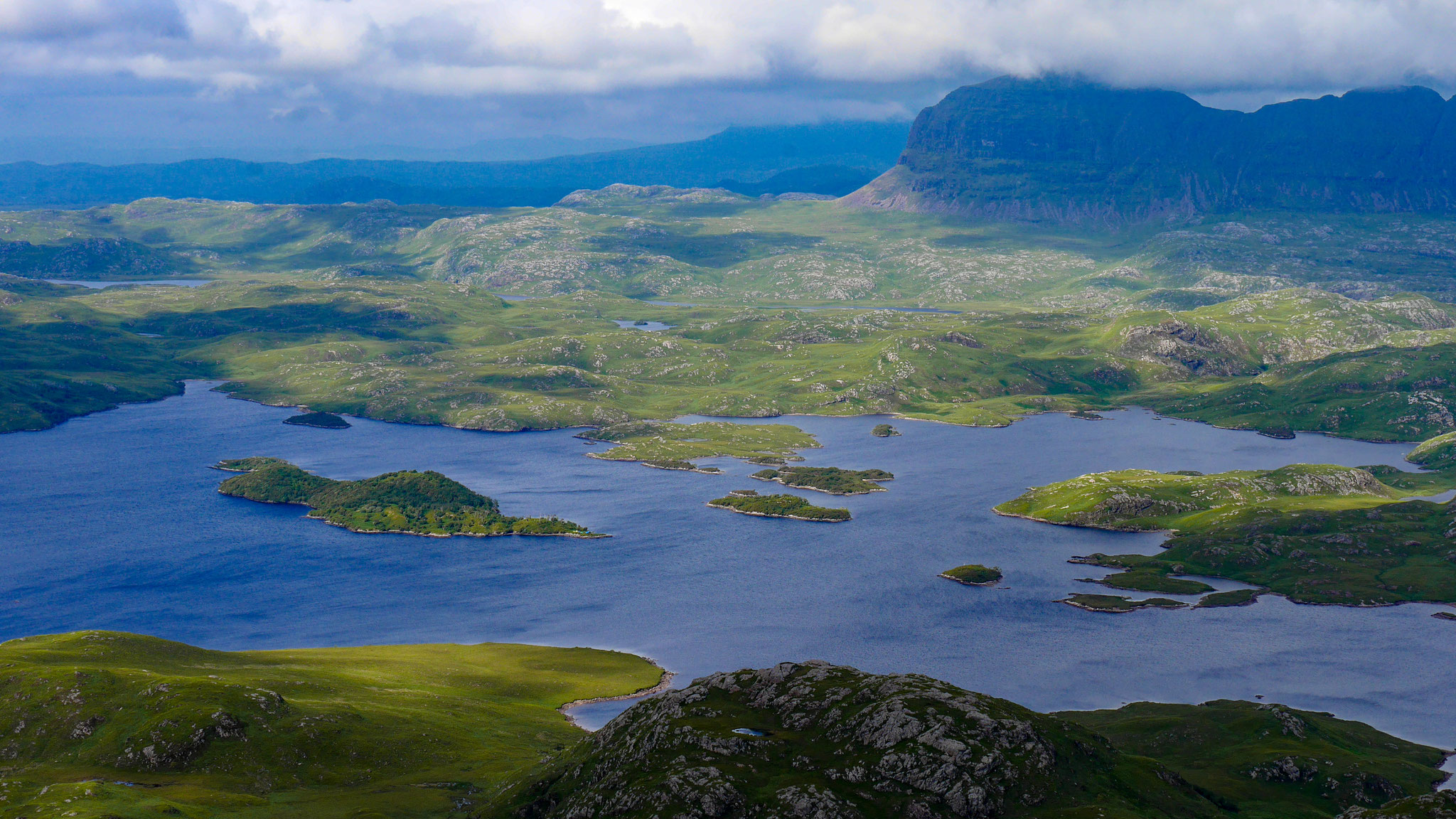 Blick vom Stac Pollaidh