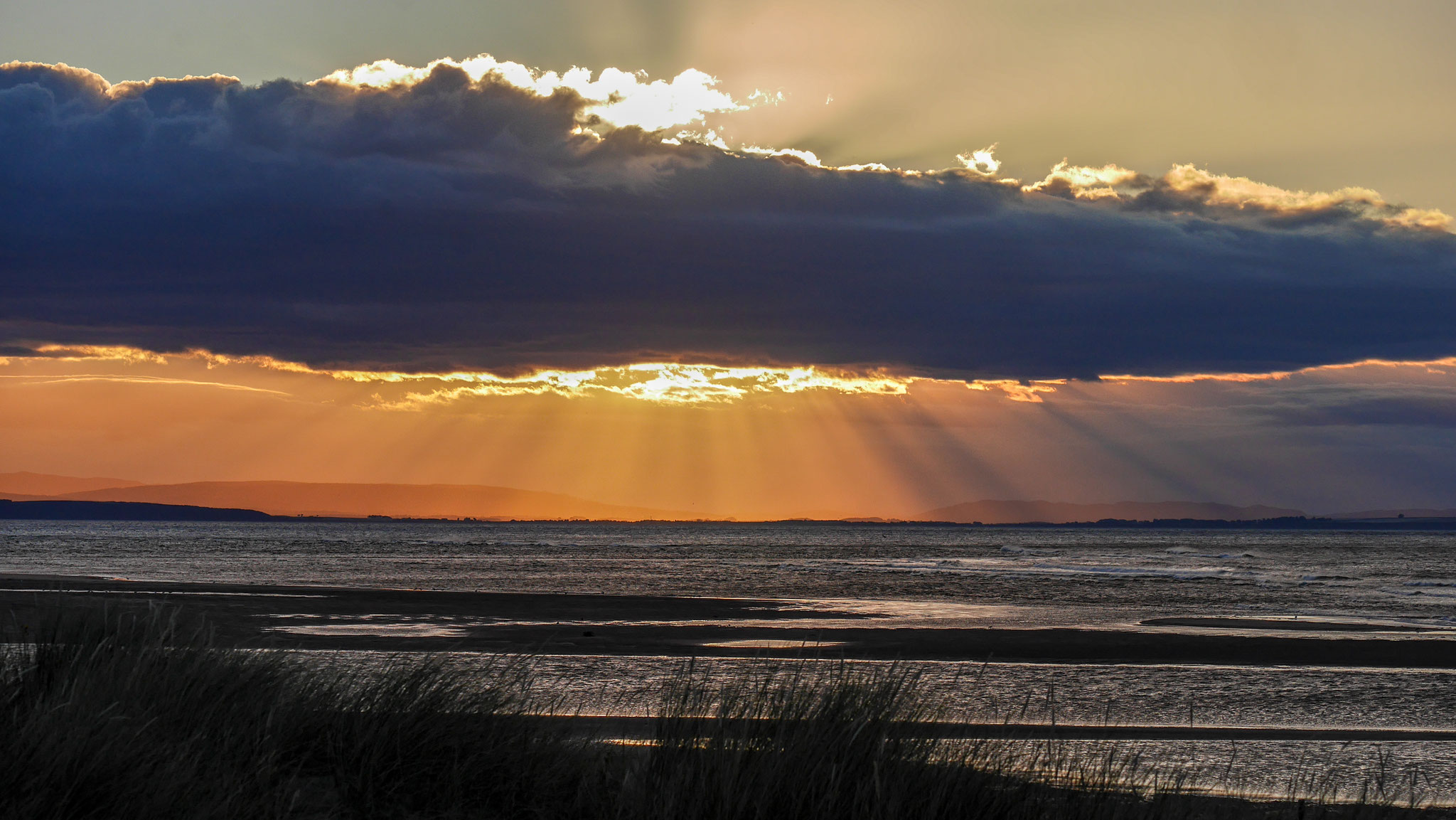 Sunset - Findhorn Beach