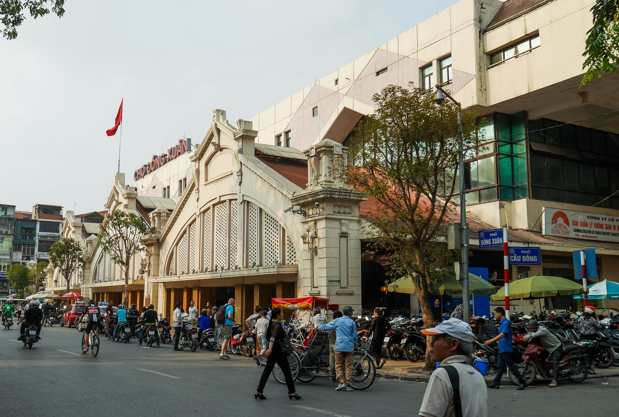 Hanoi - Dong-Xuan- Markthalle