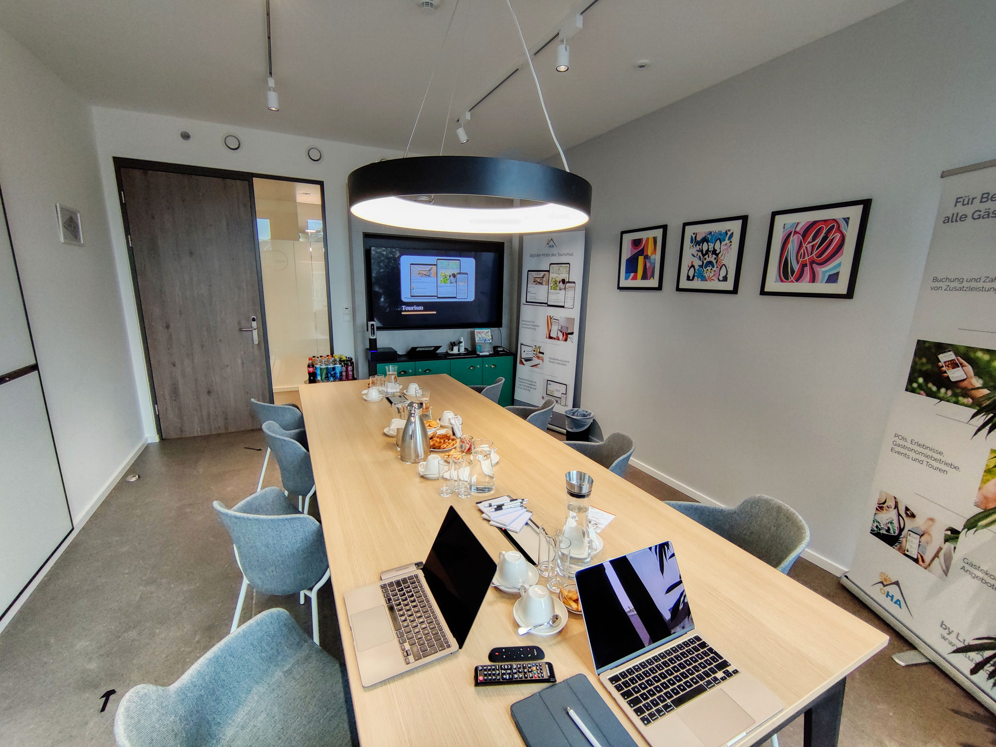 We are looking forward to exciting discussions with you in our meeting rooms