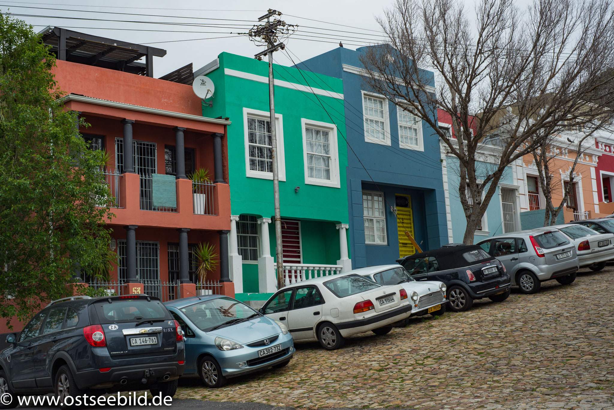 Bo-Kaap Viertel in Kapstadt