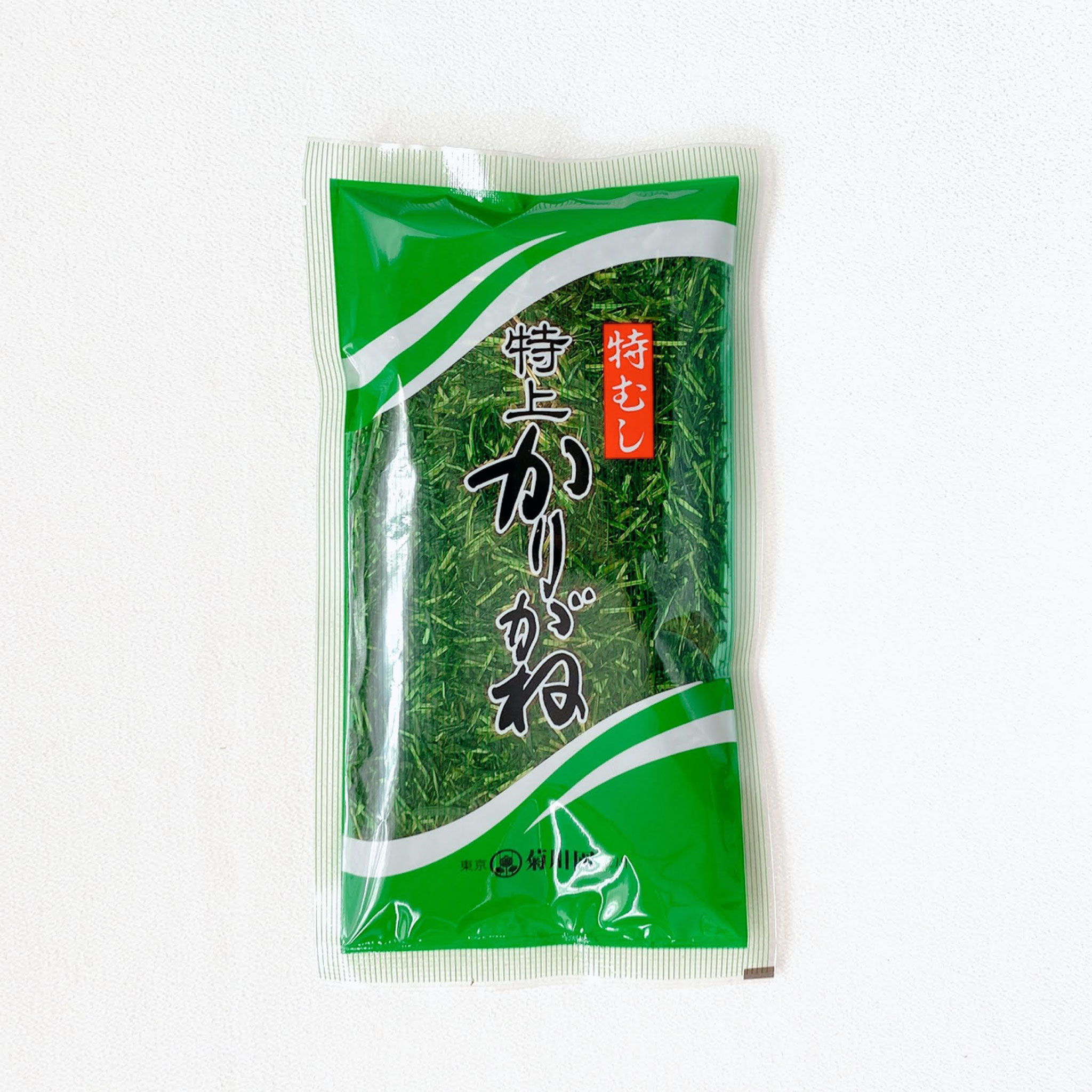 特上かりがね　（くき＋特むし煎茶）100g　￥1,728　リーフ