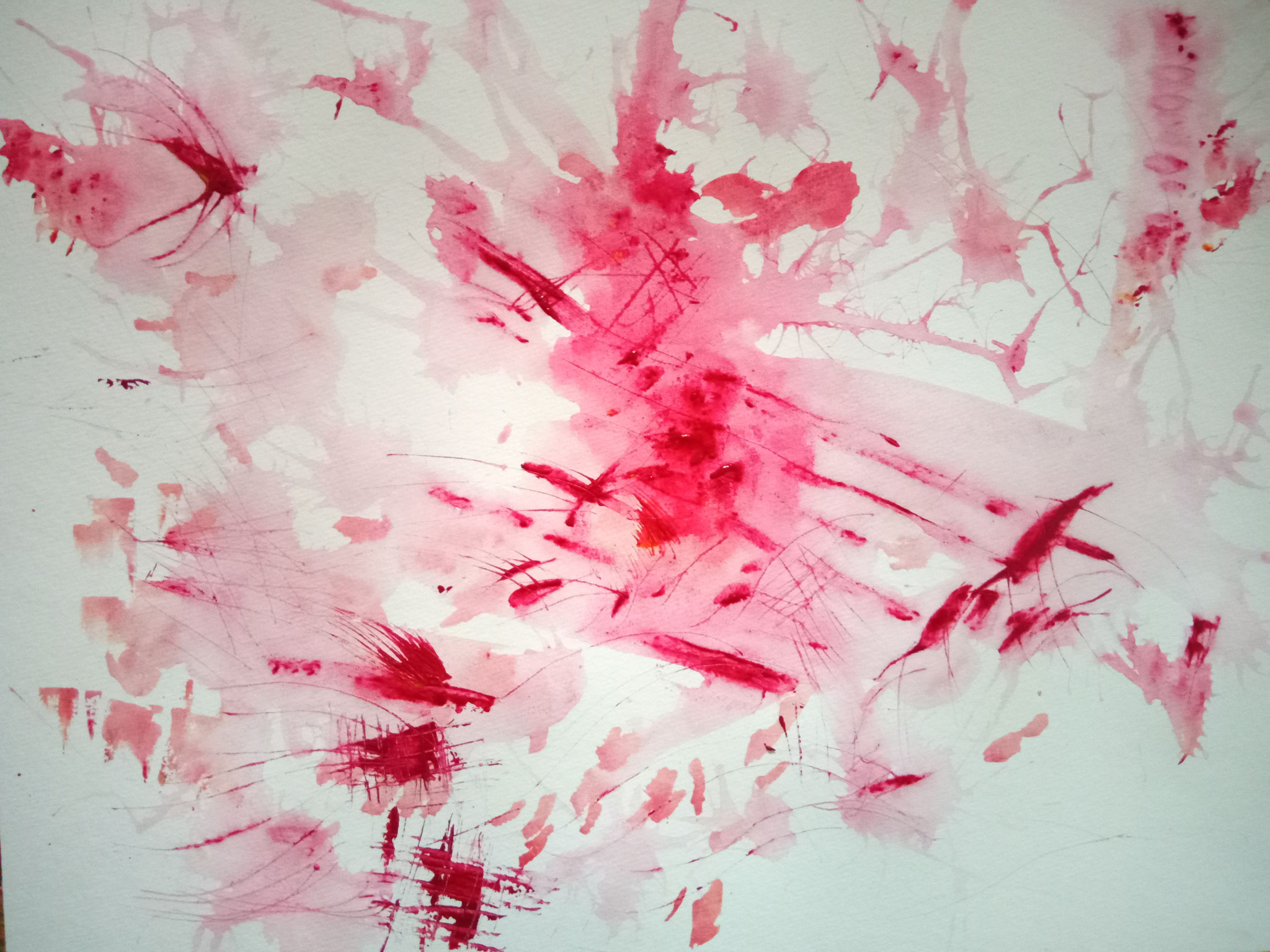 2022, Tusche auf Papier, 30 x 40 cm