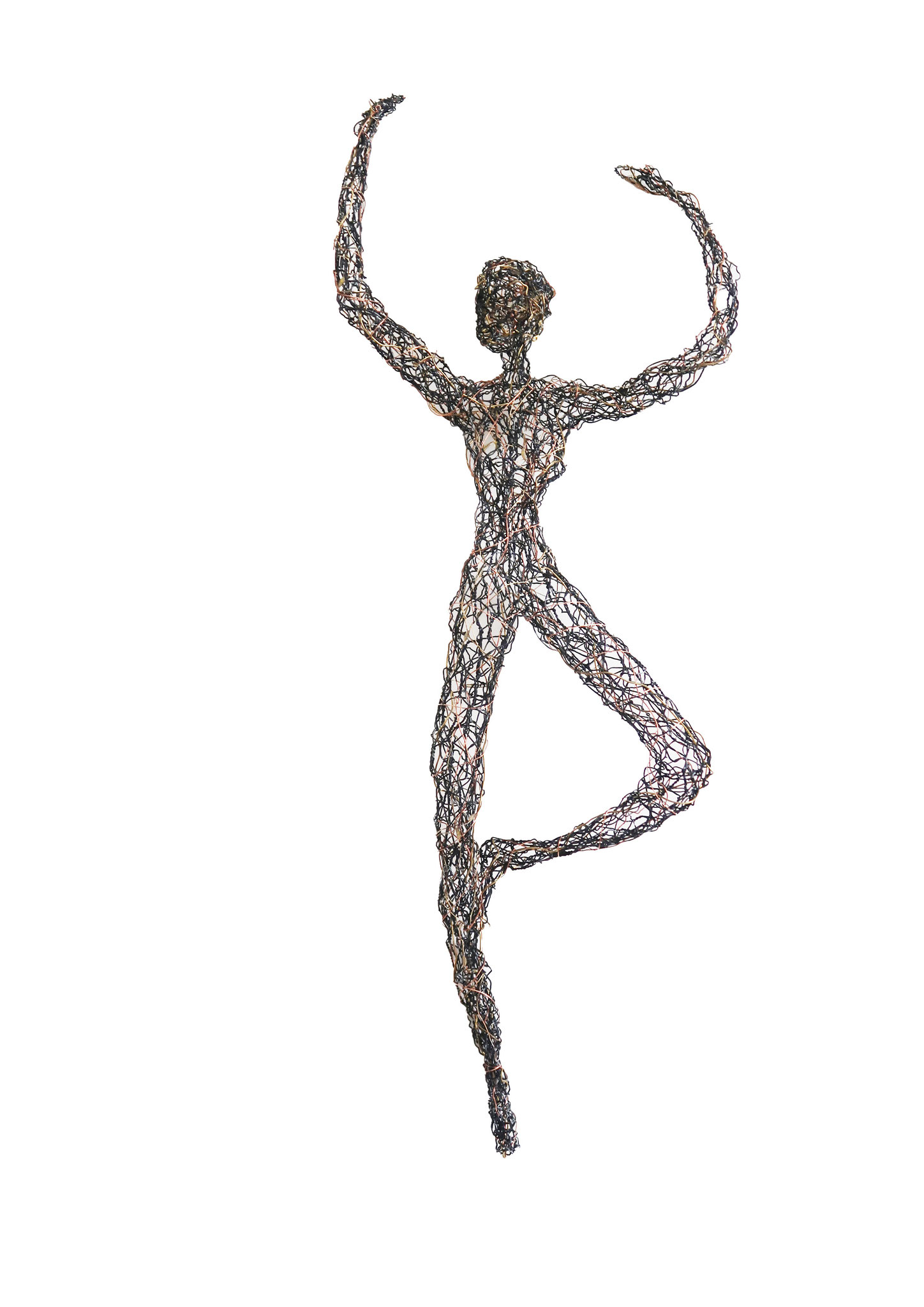 Valérie QUERUAU-LAMERIE, "Joséphine", grillage, H40 xL17 , 500€