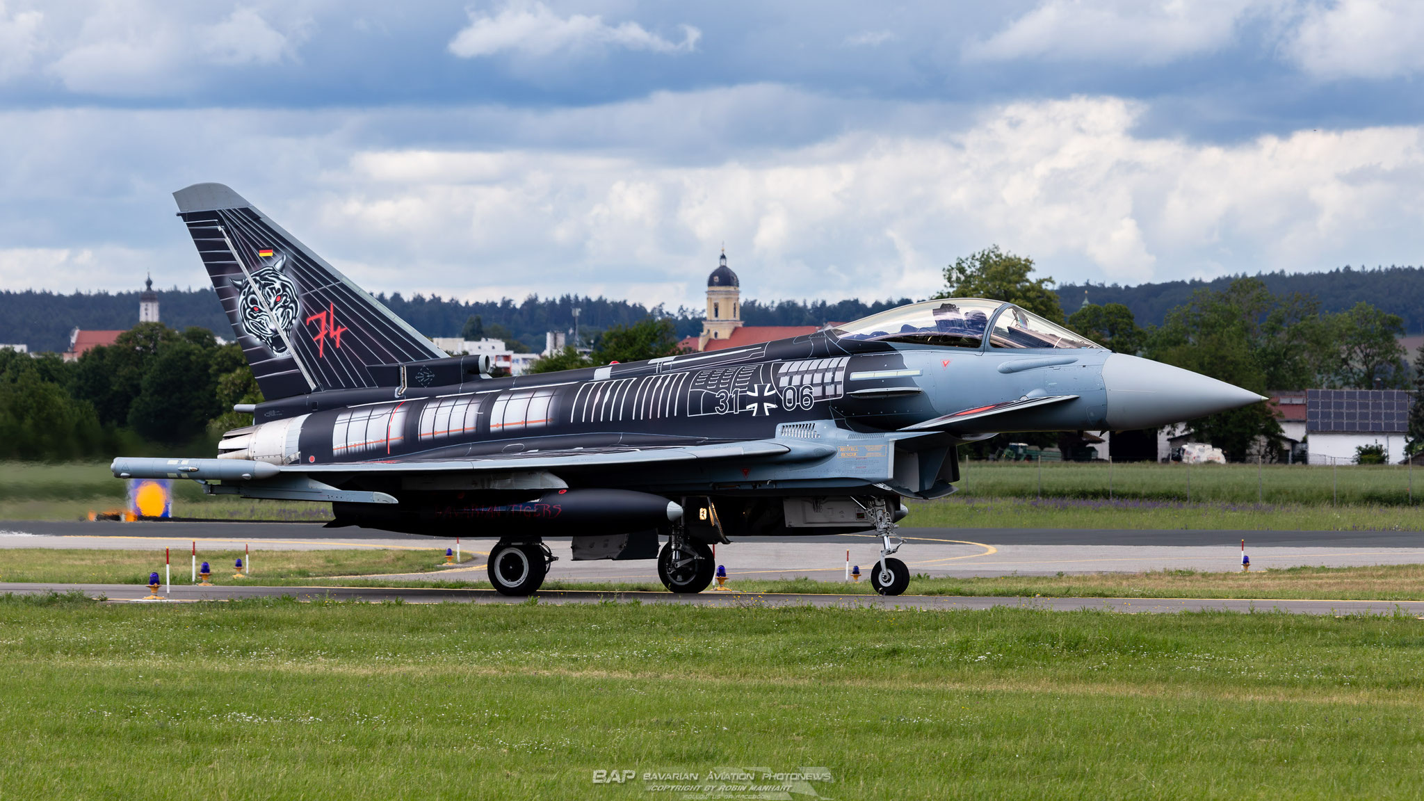 First Flight 31+06 "Cyborg Tiger" der Bavarian Tigers 