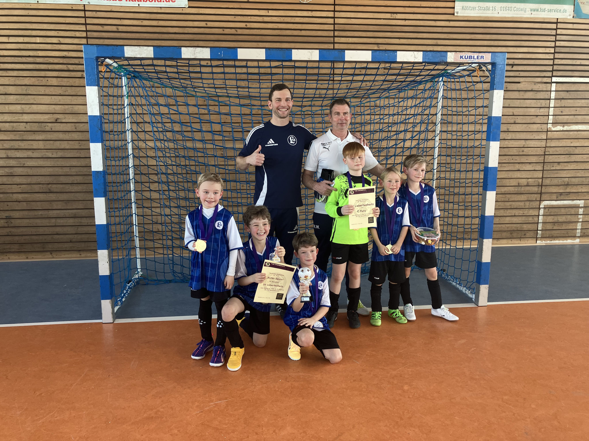 Sieger F-Junioren: SV Liebertwolkwitz