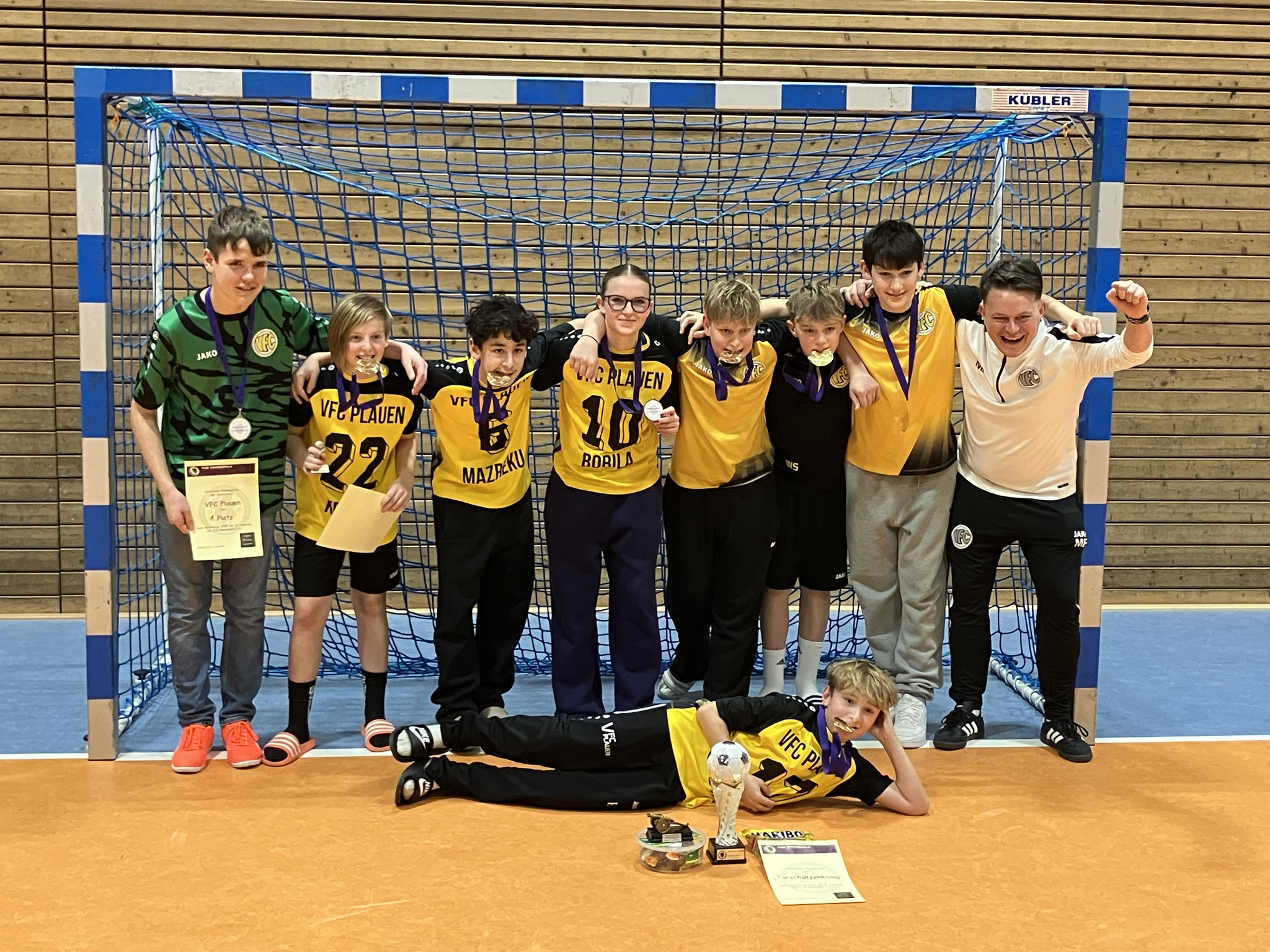 Sieger D-Junioren: VFC Plauen