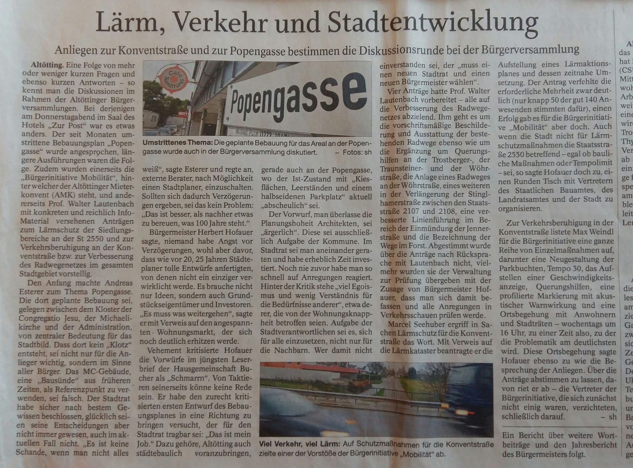 Zeitungsbericht No.1. vom 18. November 2017 (ANA)