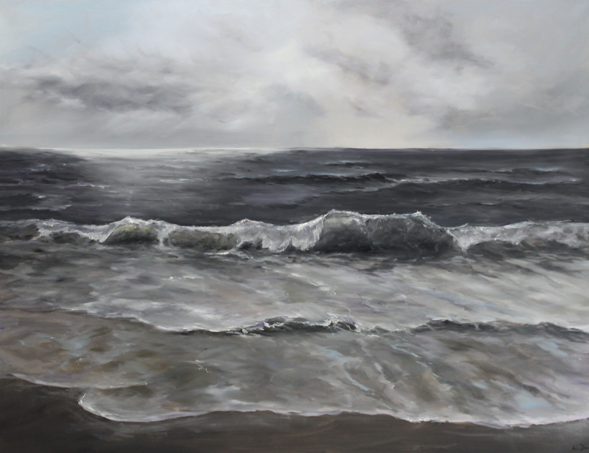Seestück 120x160 verkauft