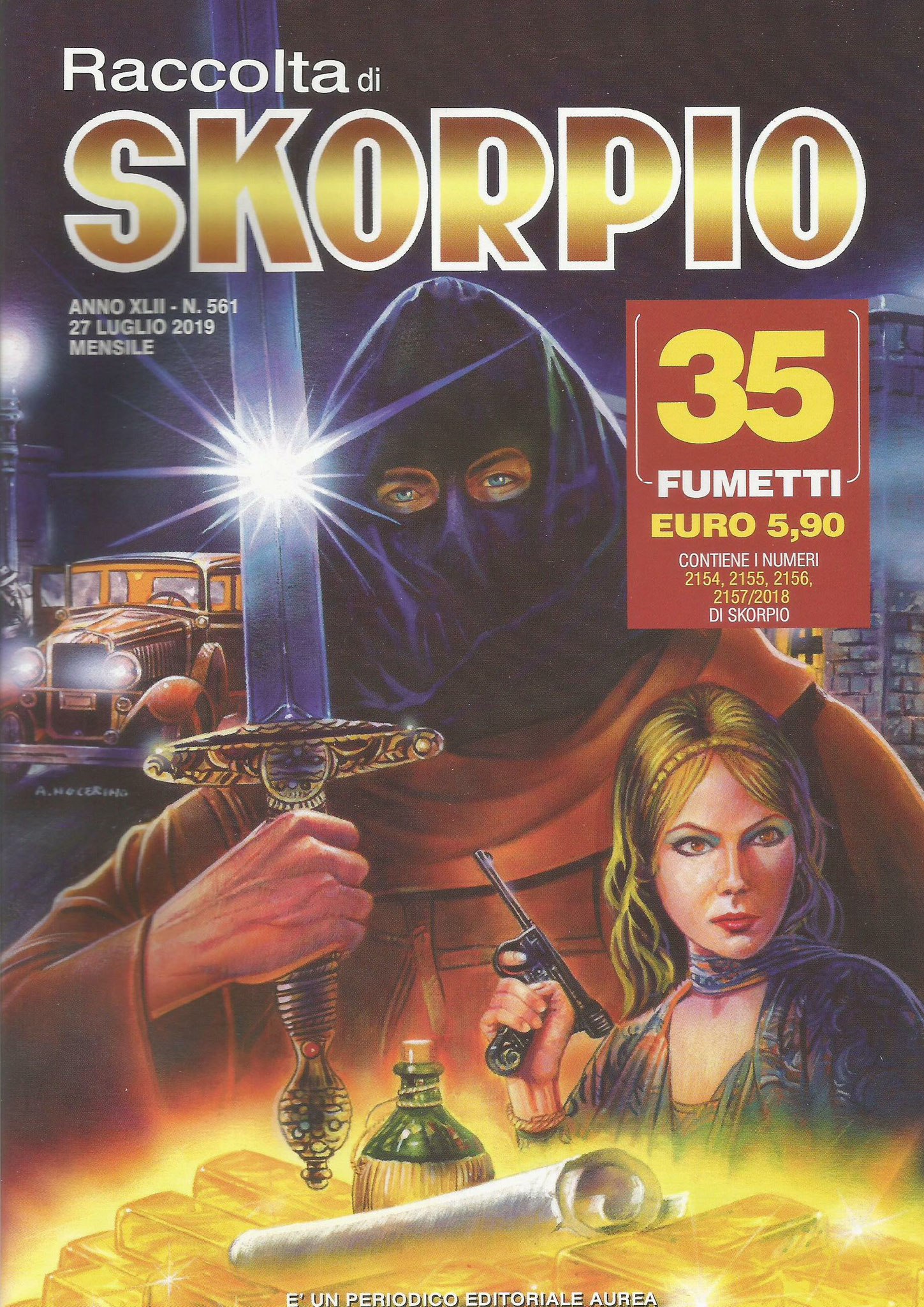 Raccolta Di Skorpio N.561 (Editoriale Aurea) - 2019