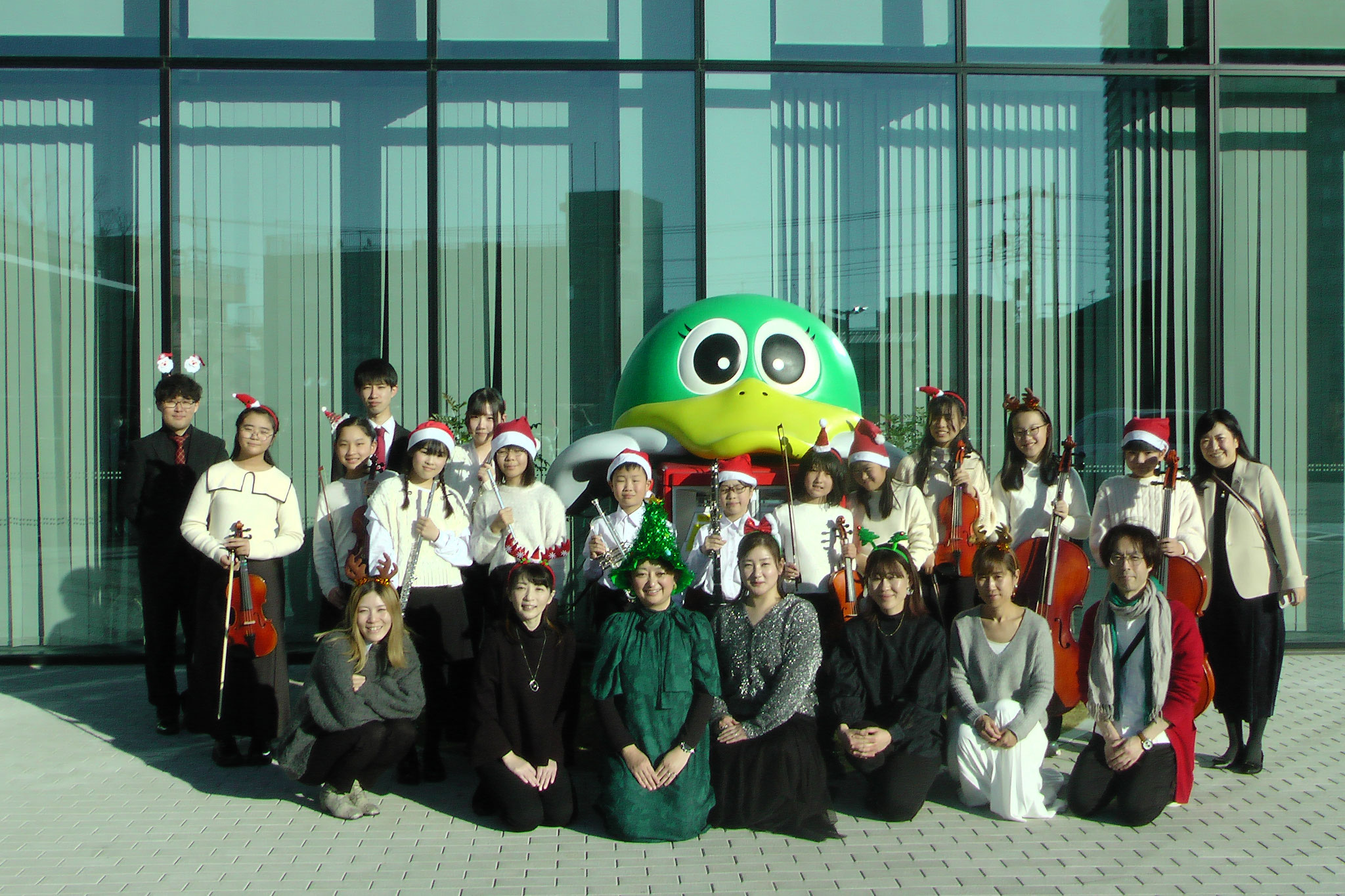 2024年12月15日クリスマスコンサート（越谷市役所エントランスホール）