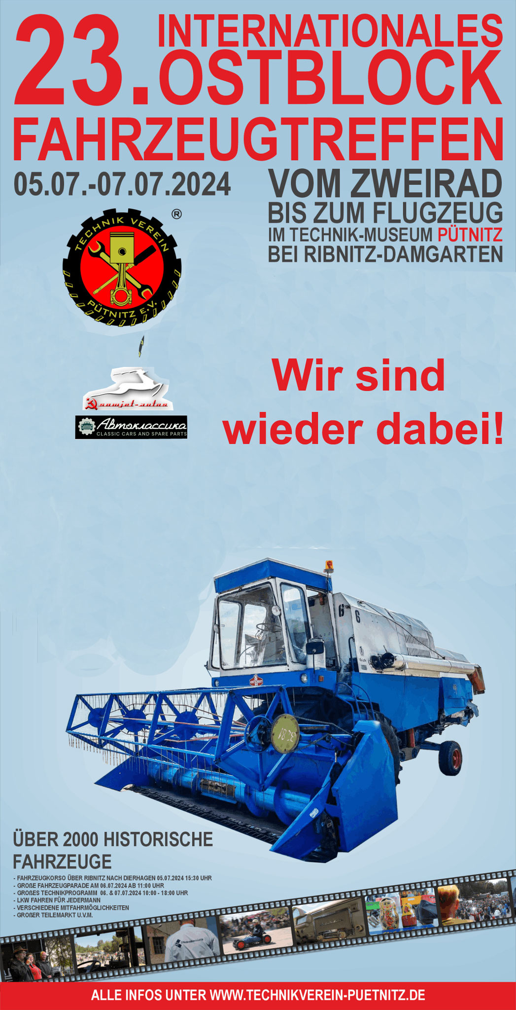 Wir sind wieder dabei!