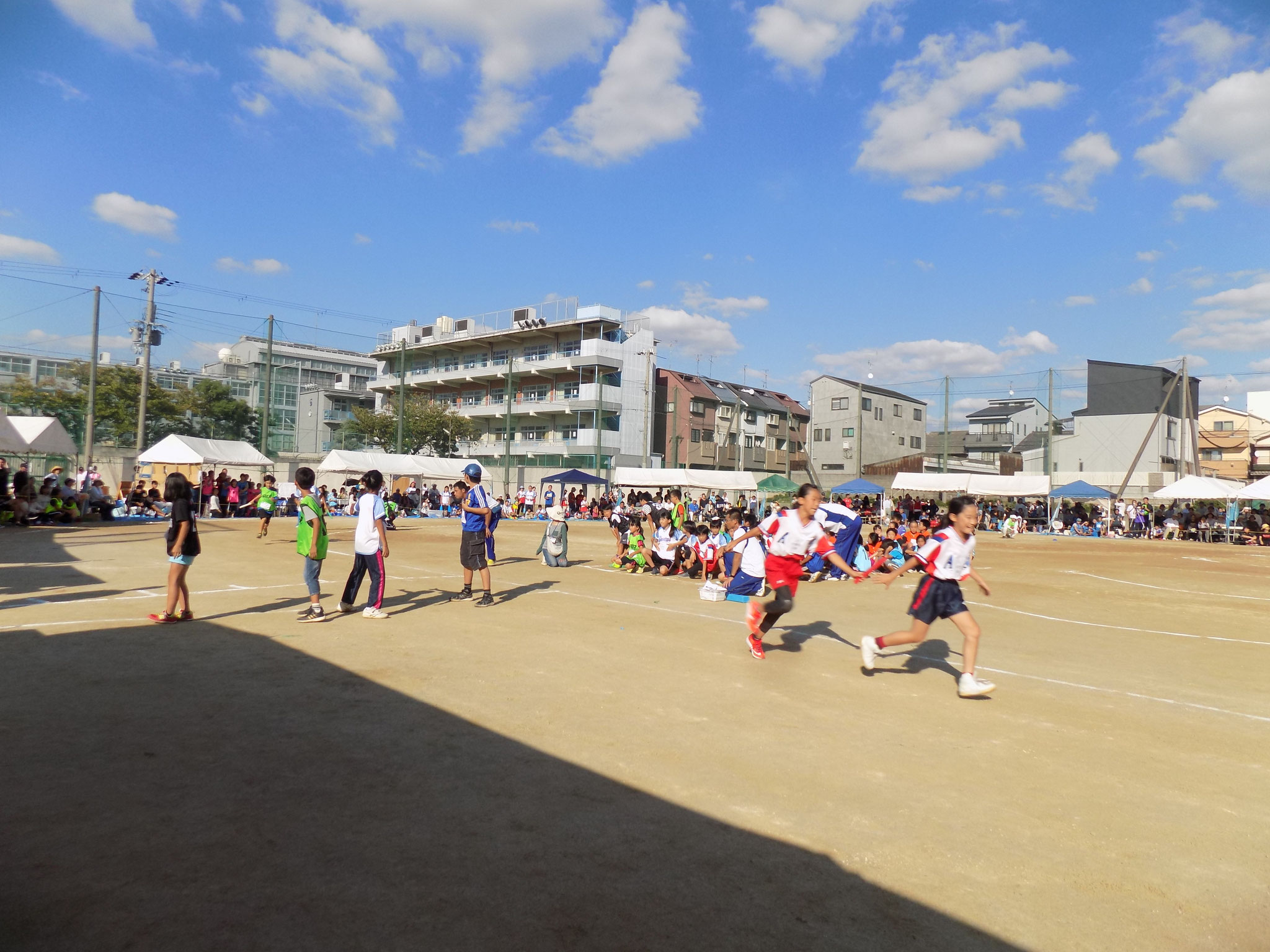 高学年　リレー