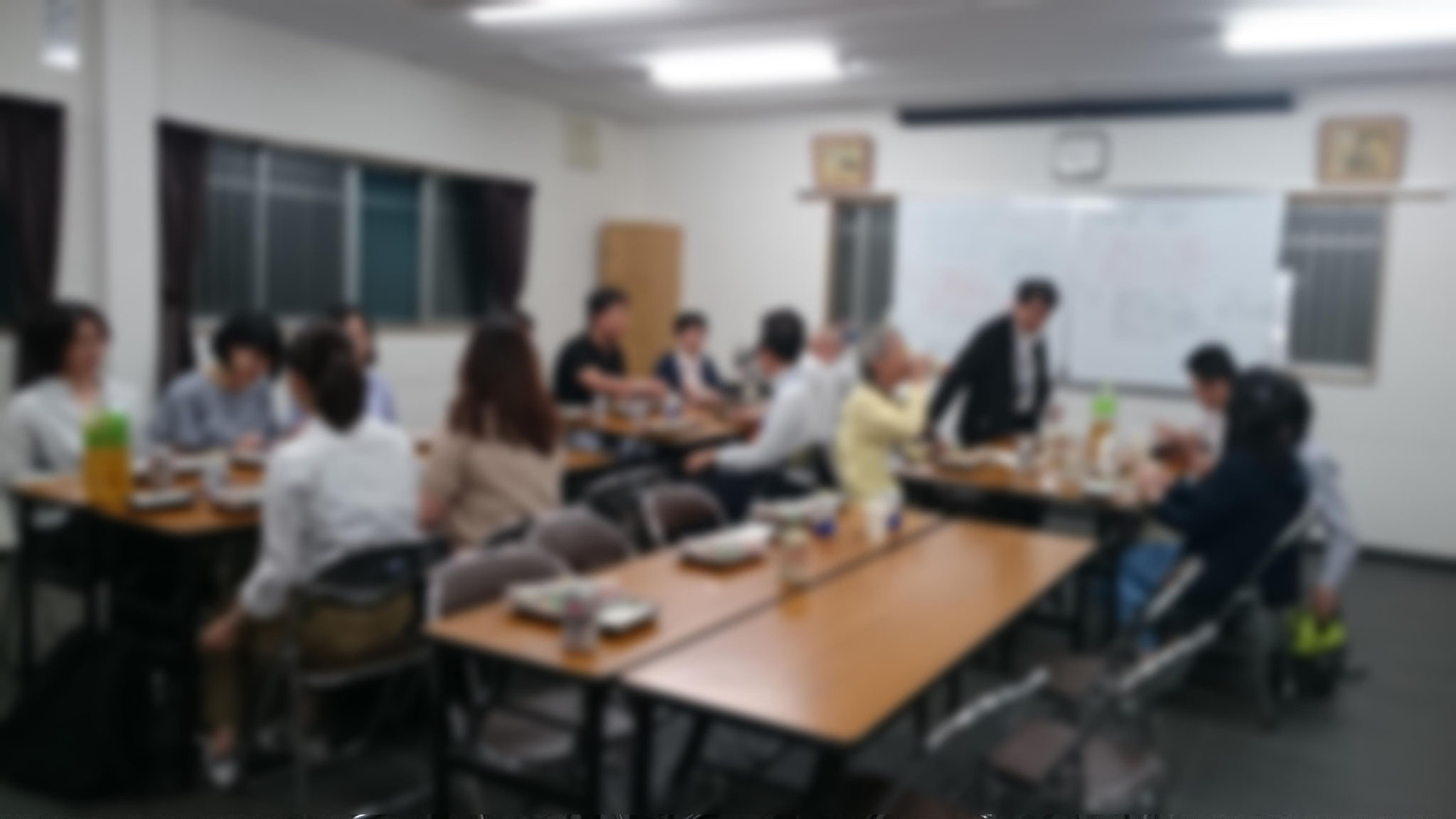 懇親会