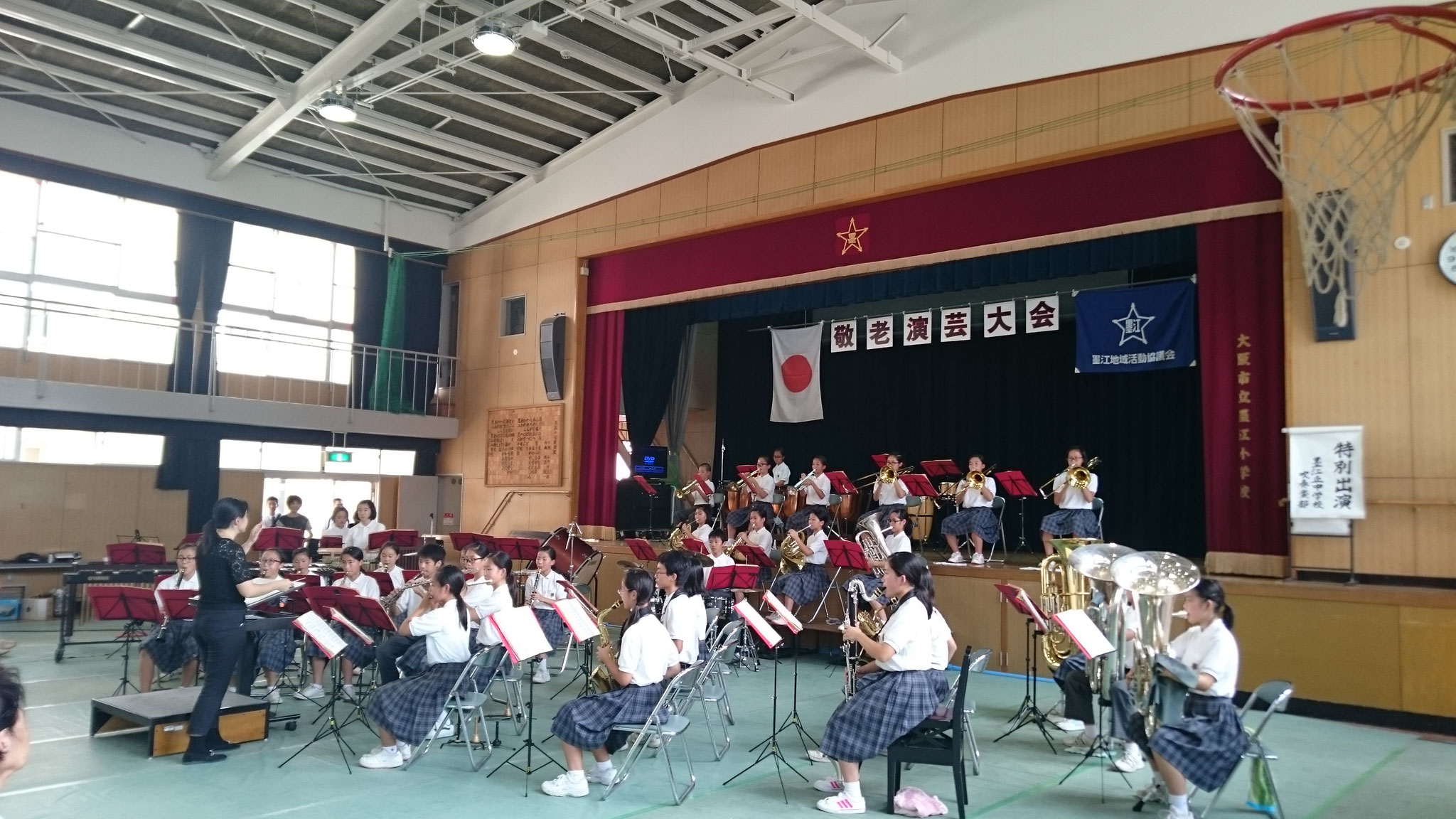 墨江丘中学校　吹奏楽部　１