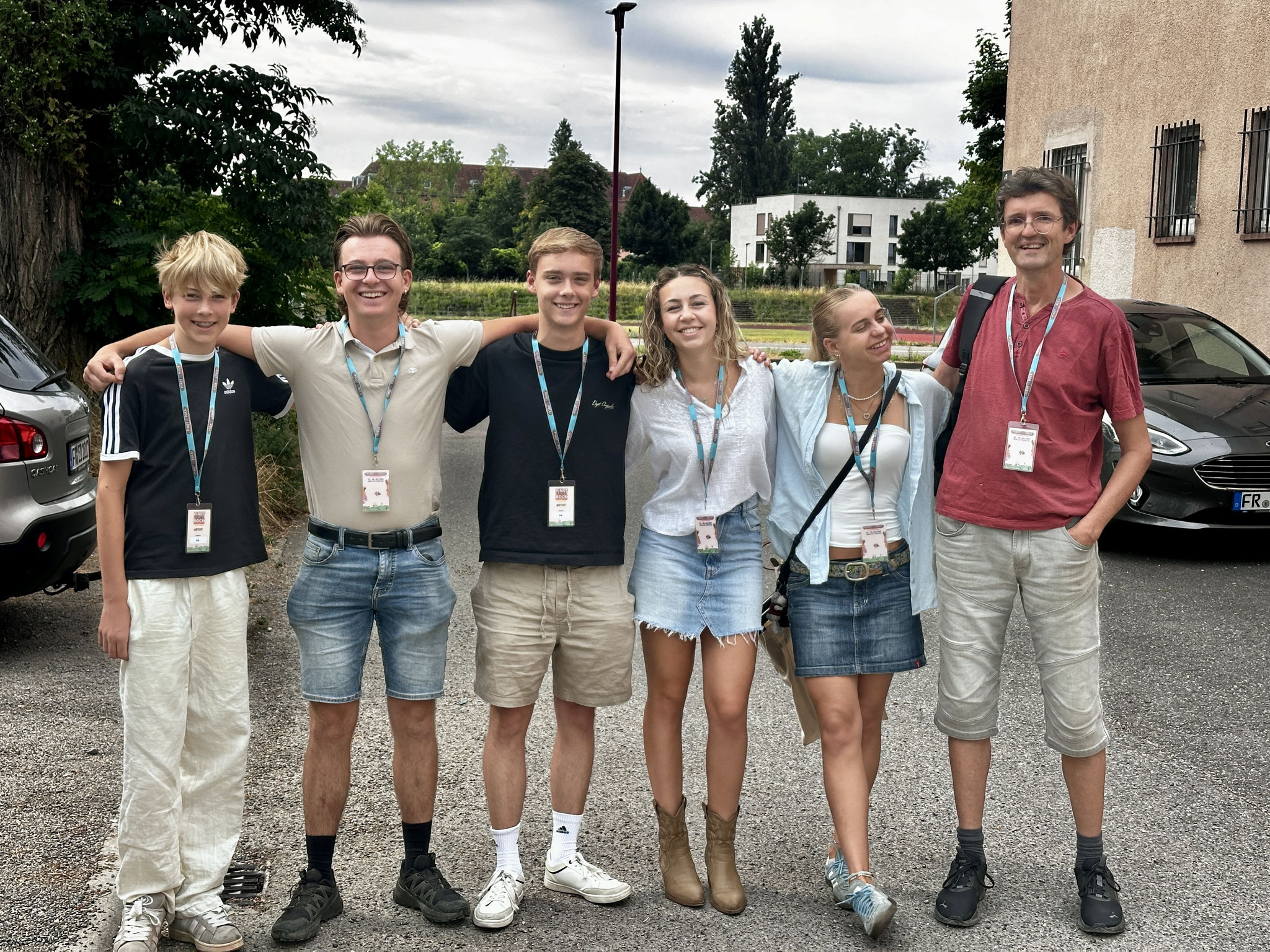 Vor der Abfahrt zum Pinot-Festival in Breisach 2025