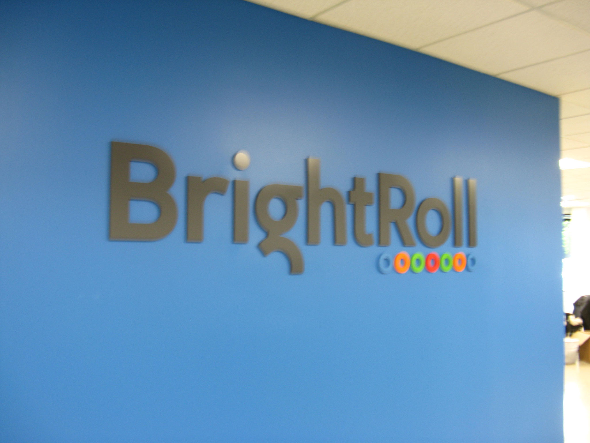 Business Lobby Sign by Landmark Signs Inc.