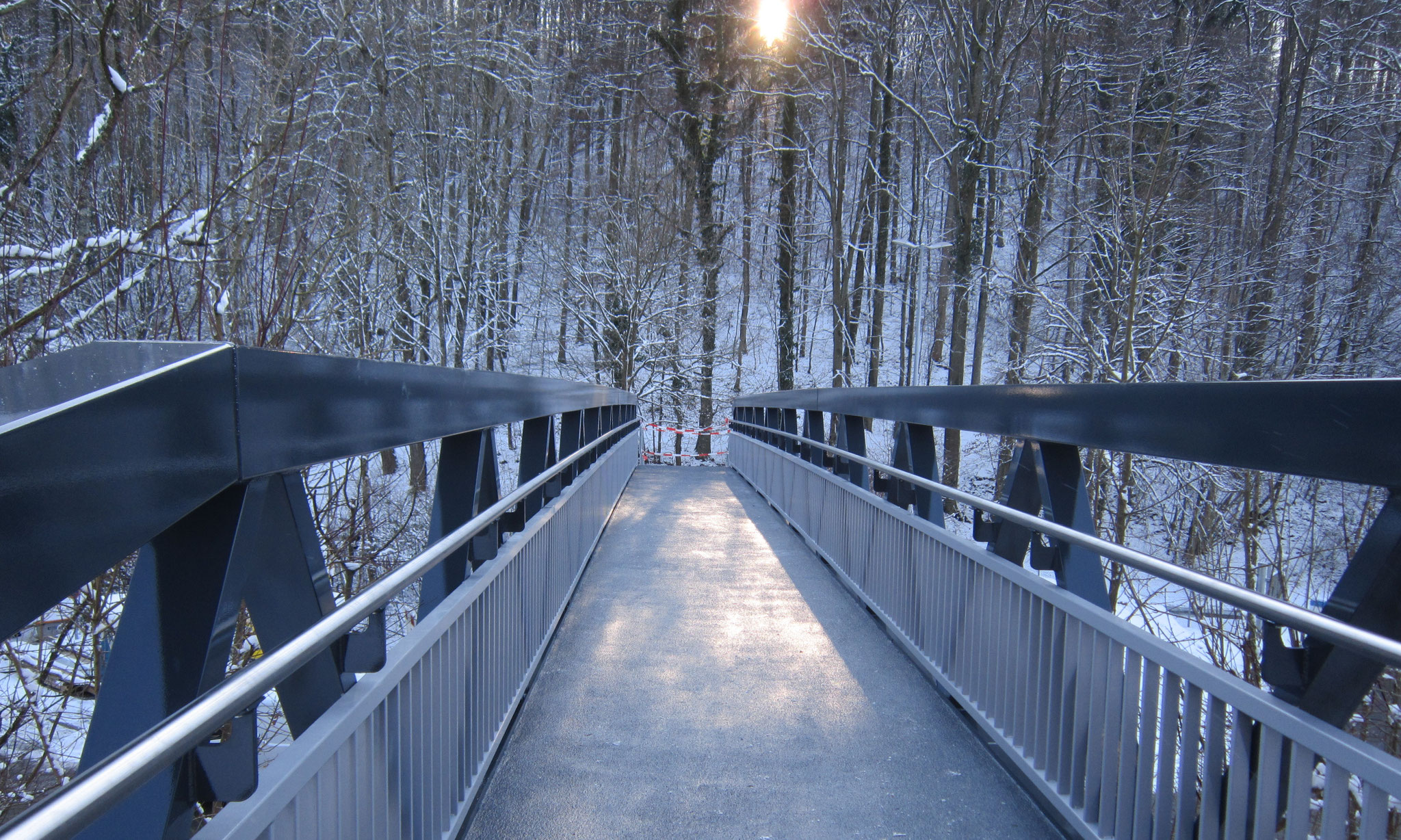 Fußgängerbrücke Neckarzimmern