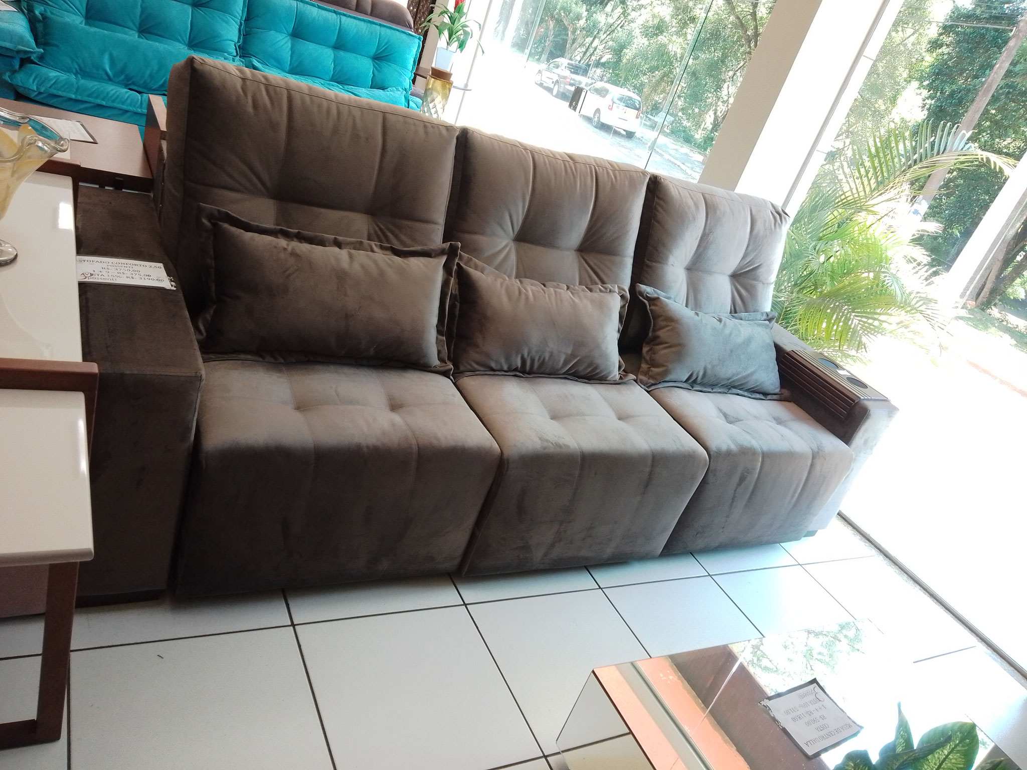 Sofa Retratil Usado Olx Df Baci Living Room