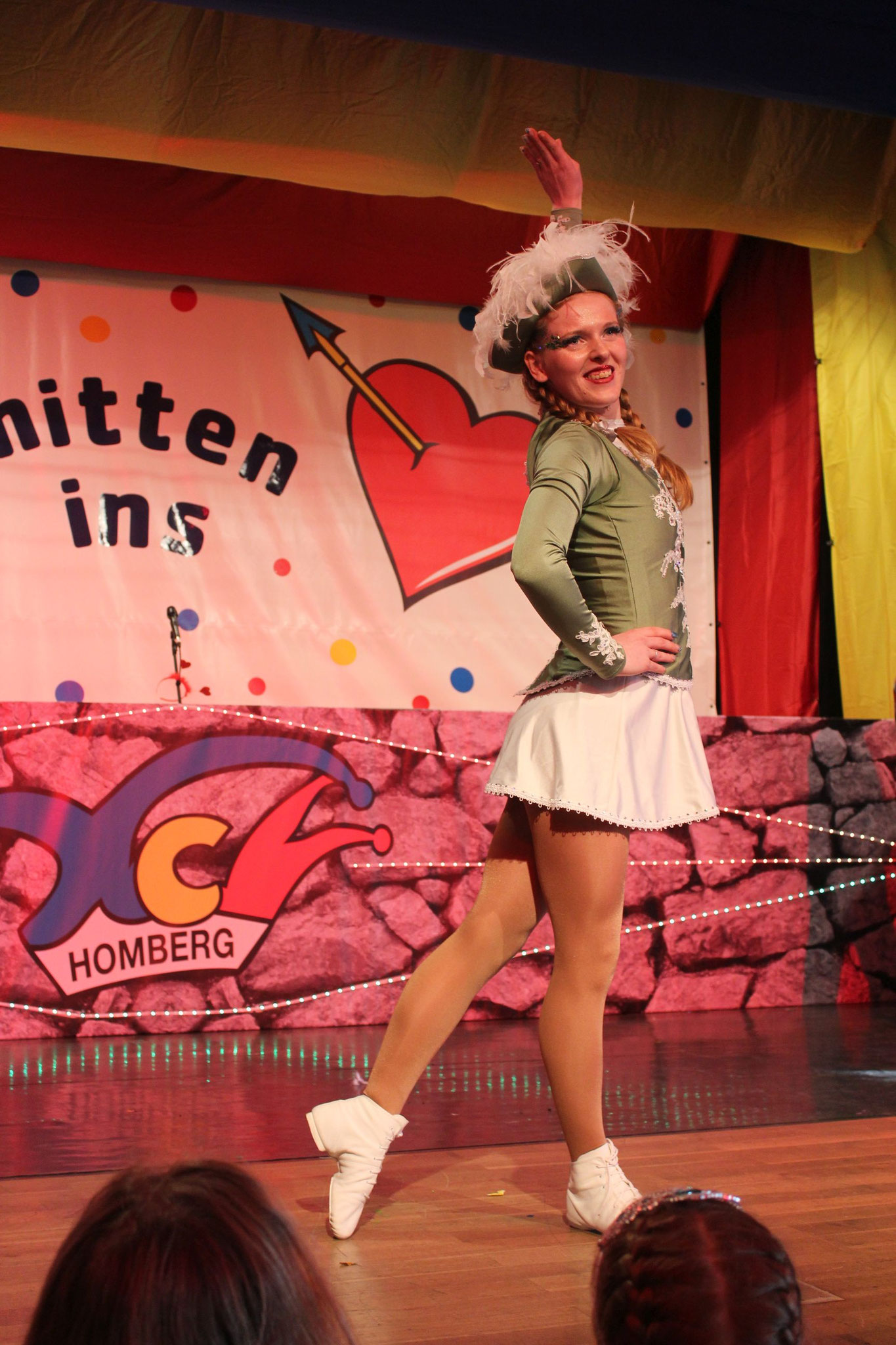 Auftritt unseres Tanzmariechens