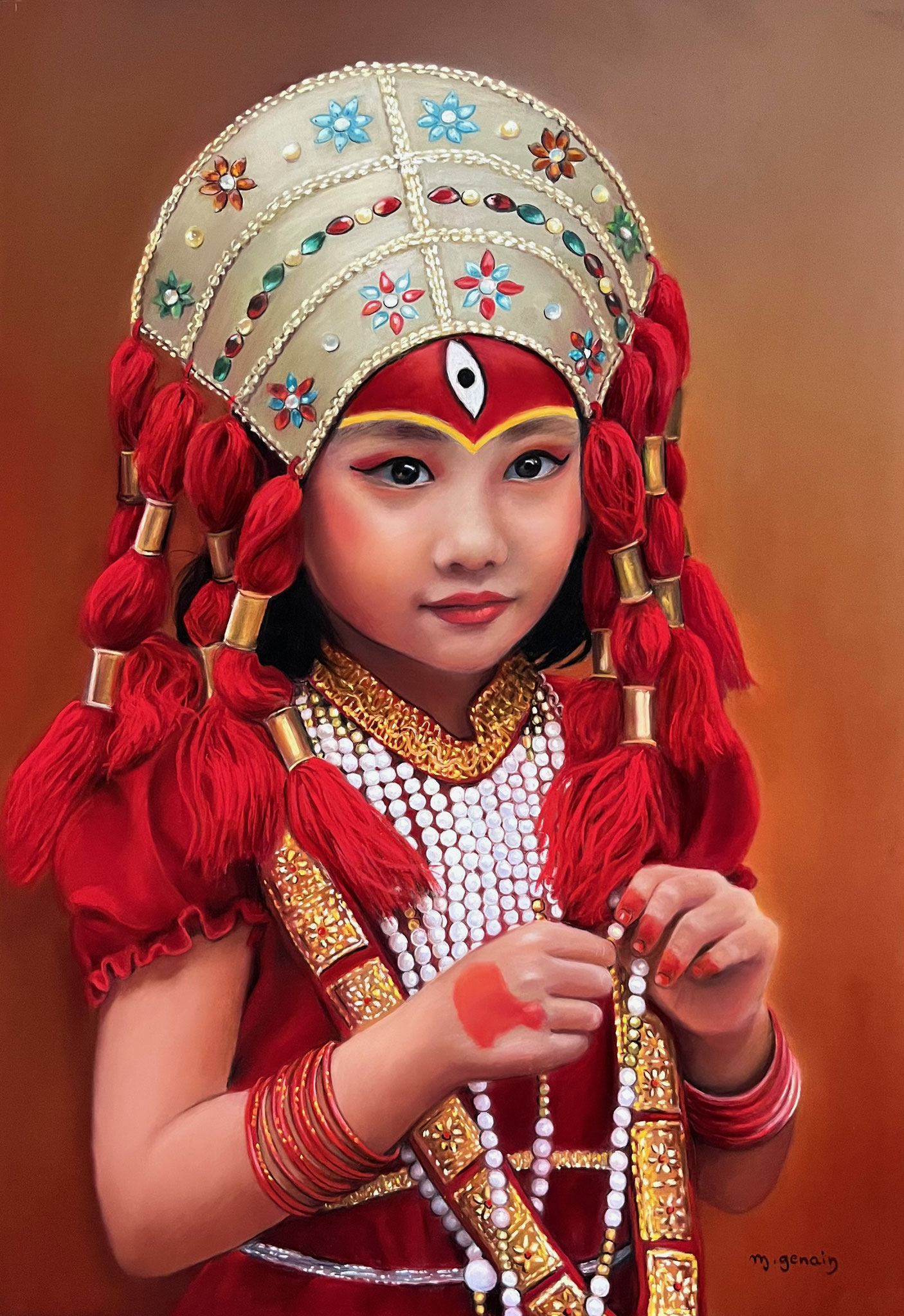 Parure sacrée 50 x 70 cm