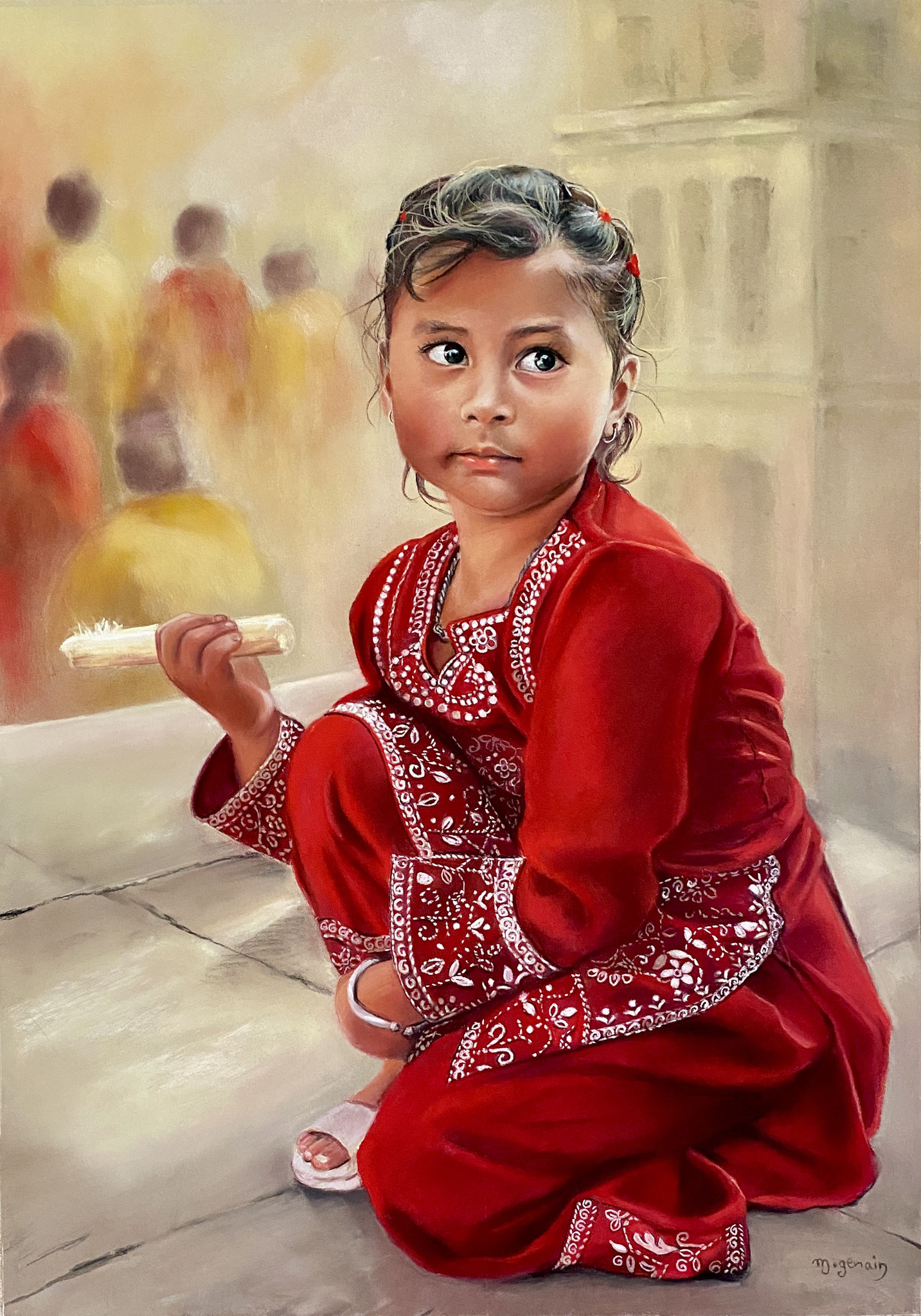 La canne à sucre 60 x 80 cm