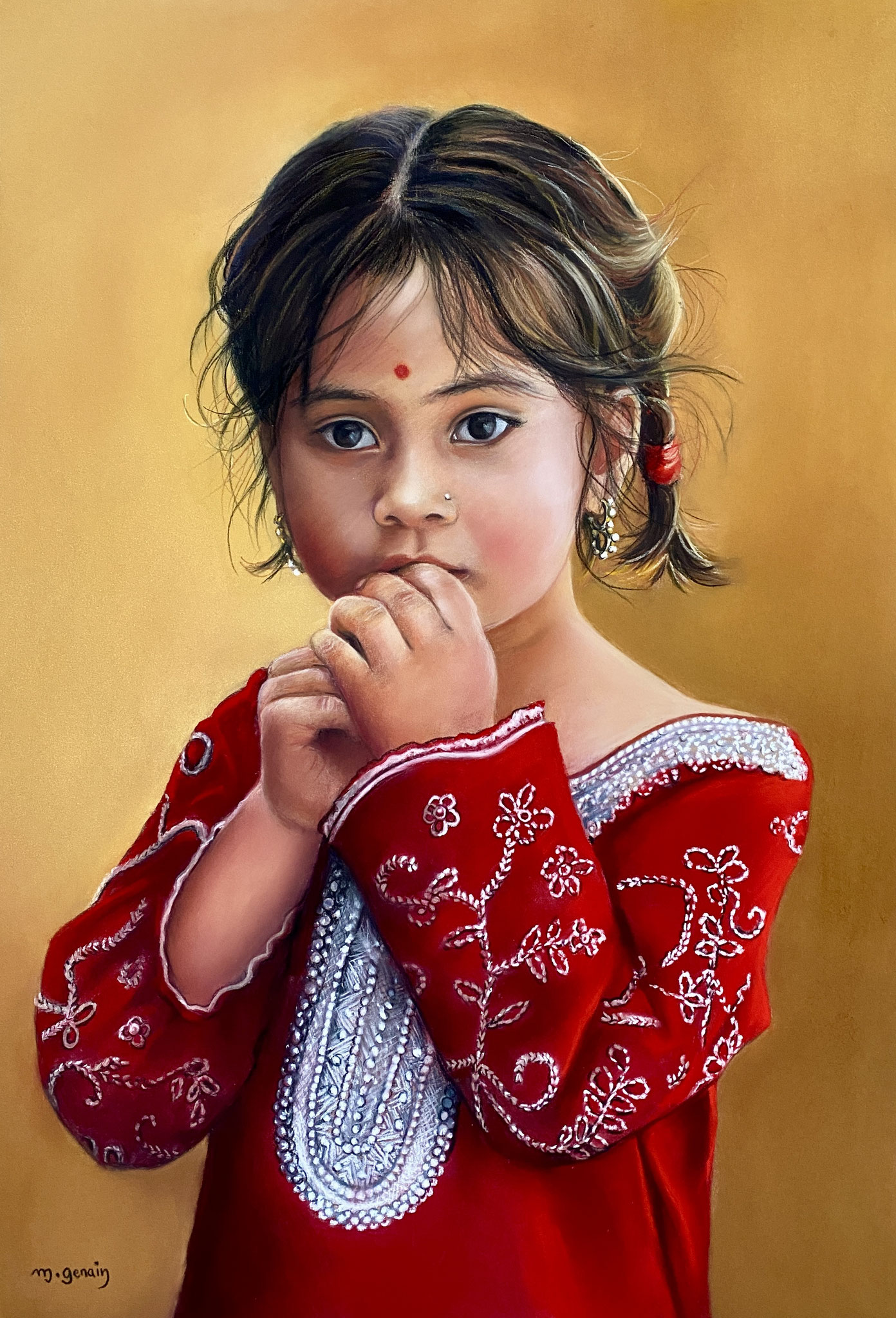 Rêve rouge 50 x 70 cm