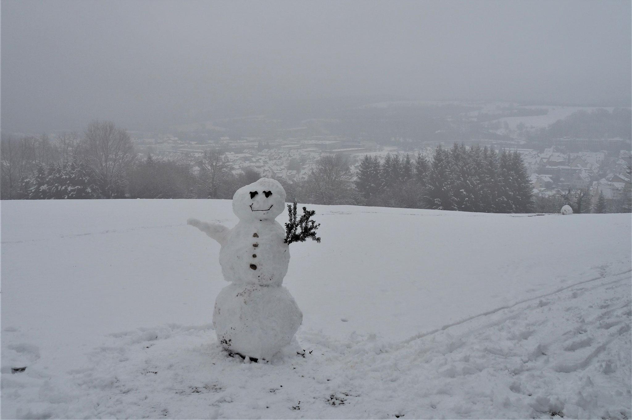 richtiger Schnee in Reichenbach ab 24. Januar