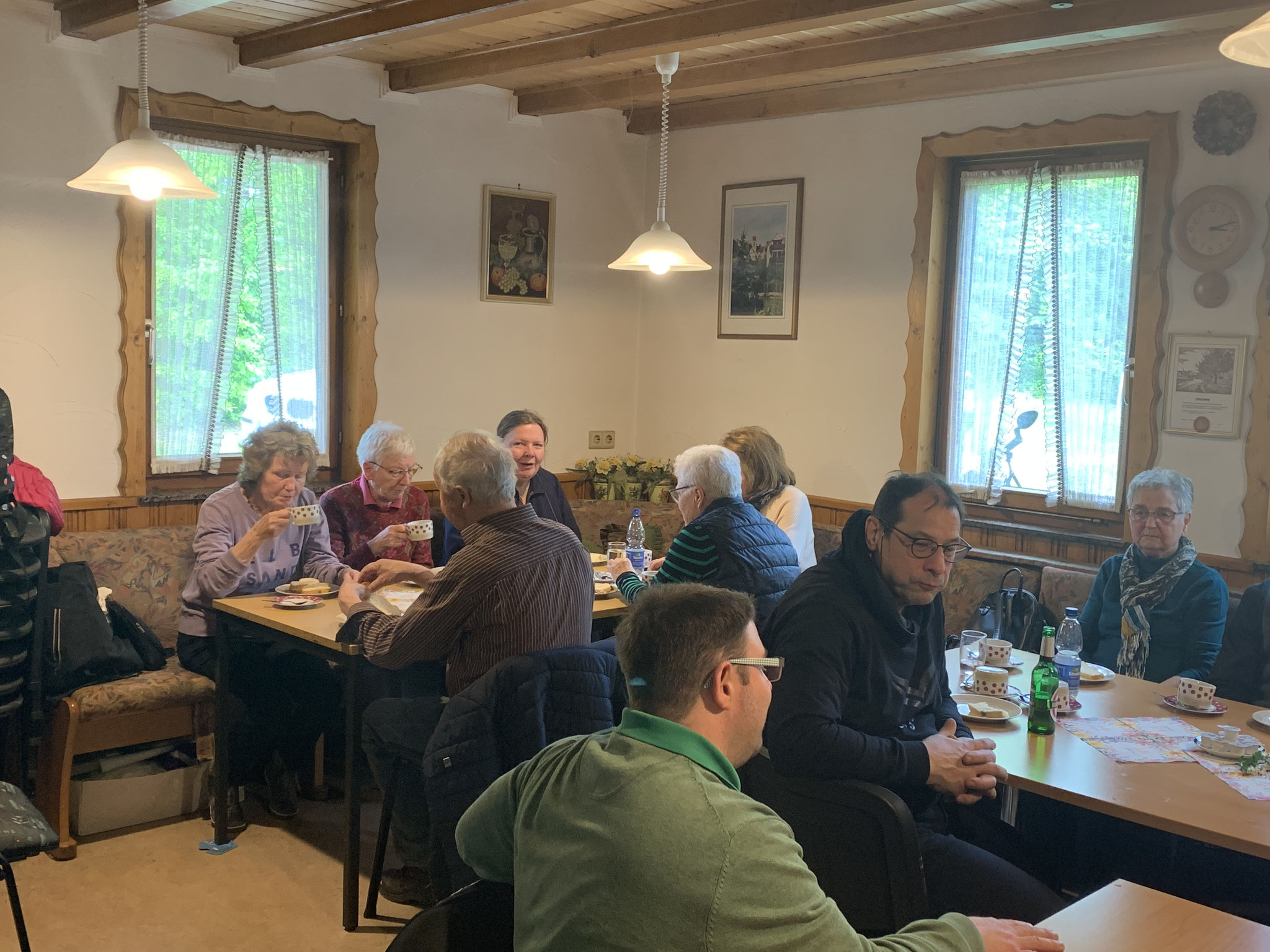 Abschluss im Vereinsheim