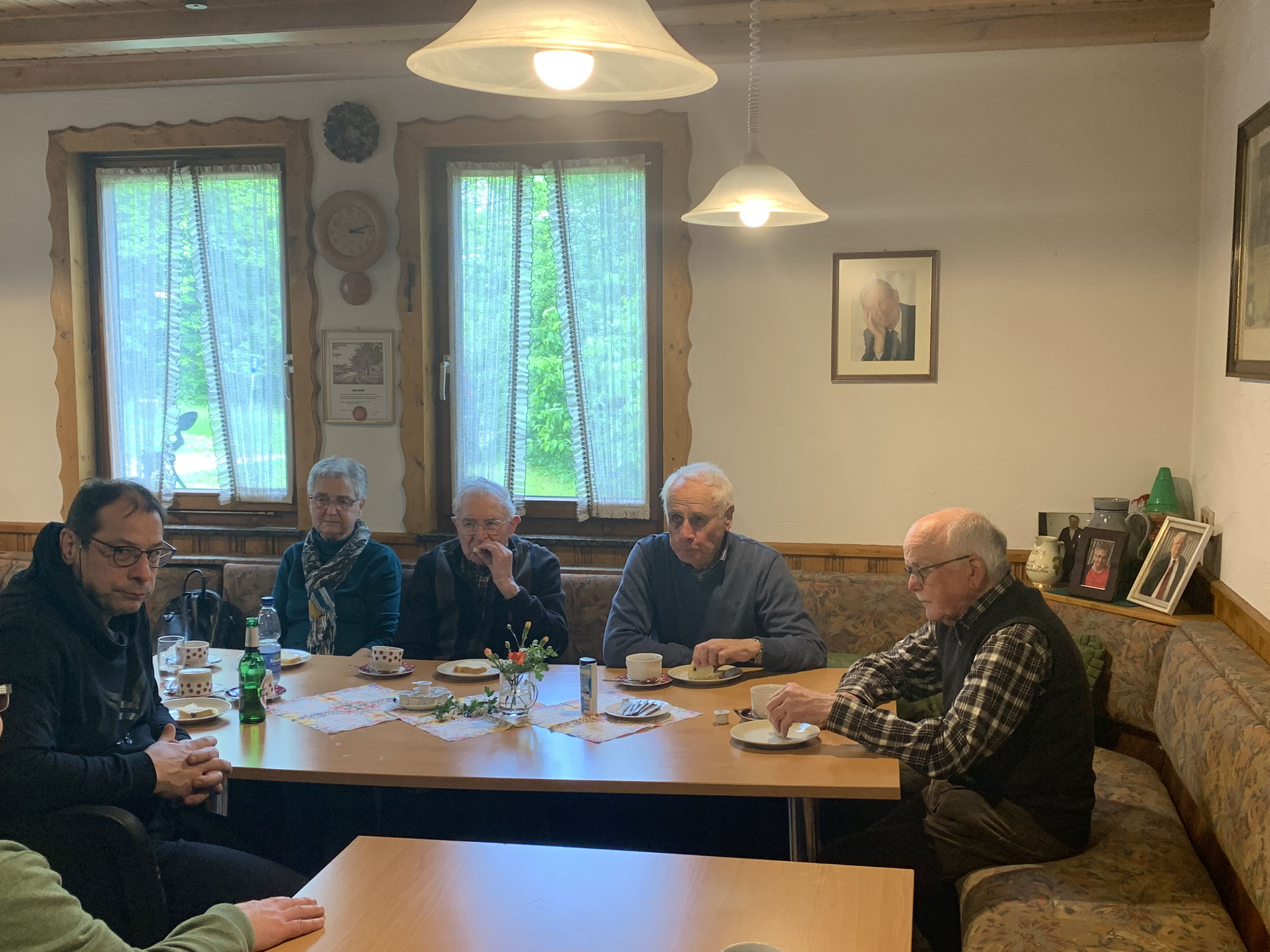 Abschluss im Vereinsheim