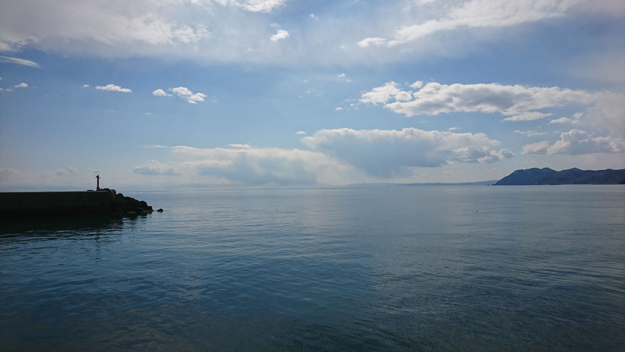 ワクワクの噴火湾豊浦の海！