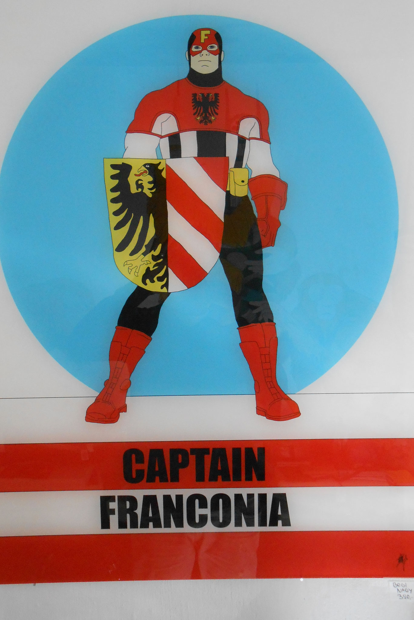 Bogi Nagy /  Captain Franconia /  70 x 100 cm   290, EUR